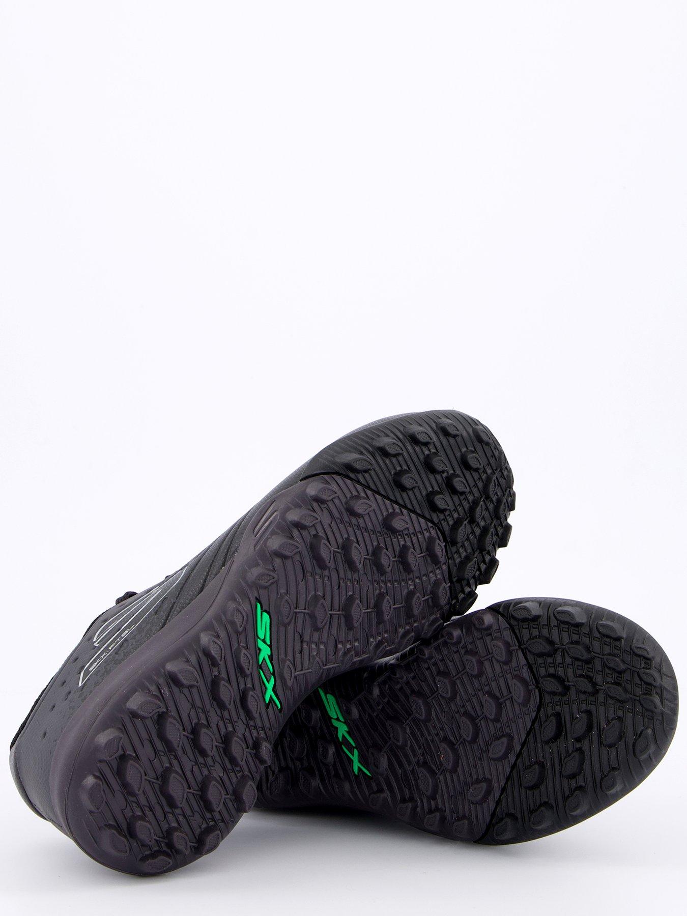 Image 4 of 6 of Skechers Toddler Razor Astro Turf Football Boots- Black/Silver