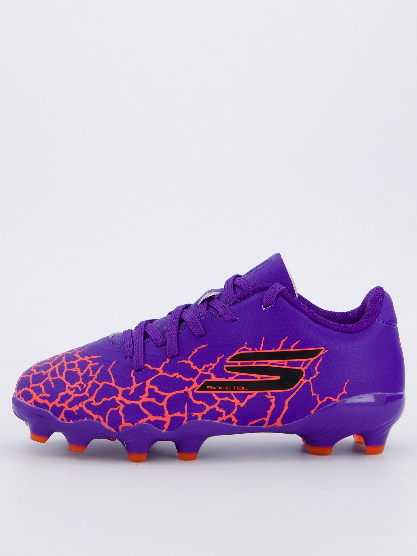 undefined Toddler Skx_01 Firm Ground Football Boots -/Black - Purple