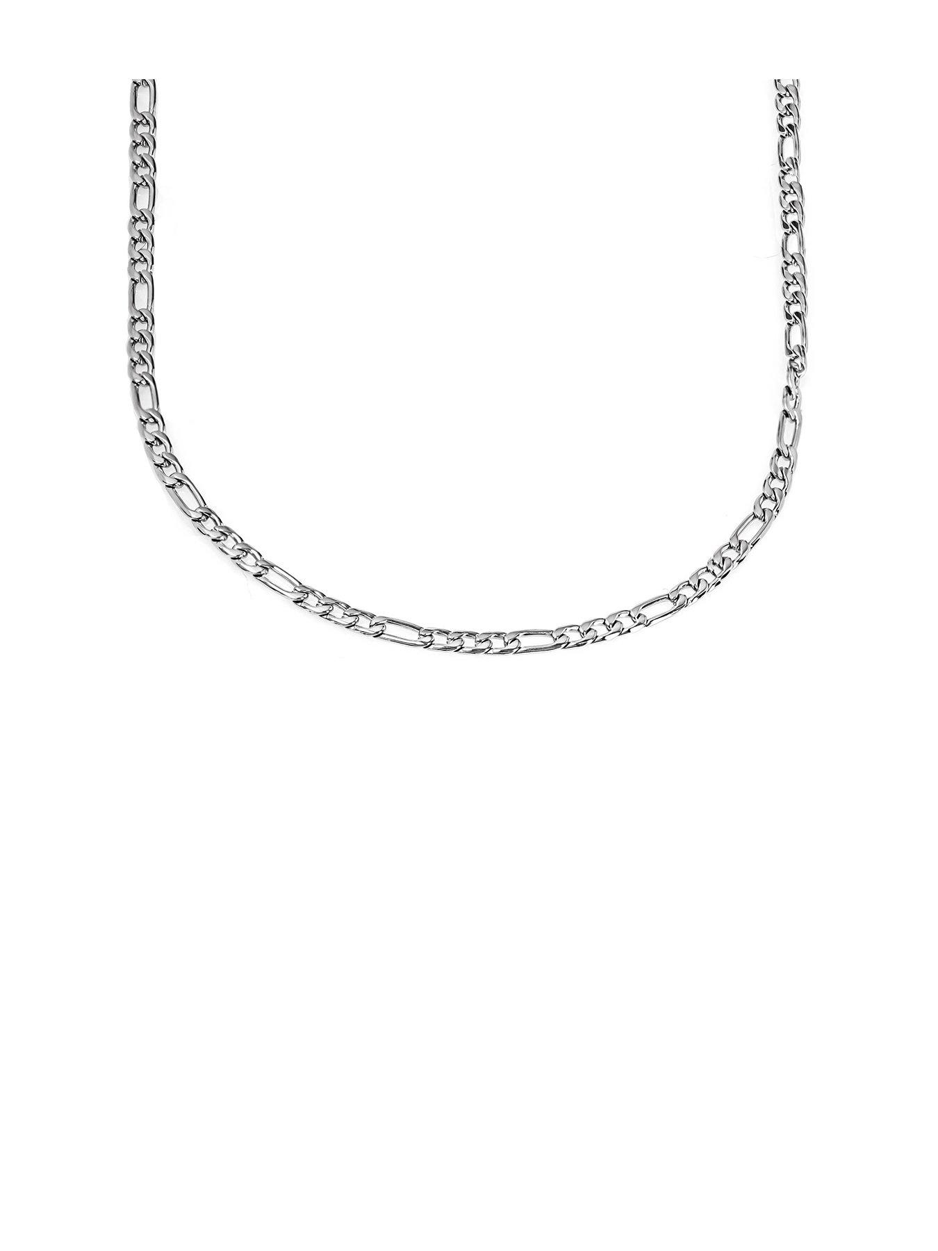 undefined Men's Figaro 316 Steel Chain Necklace