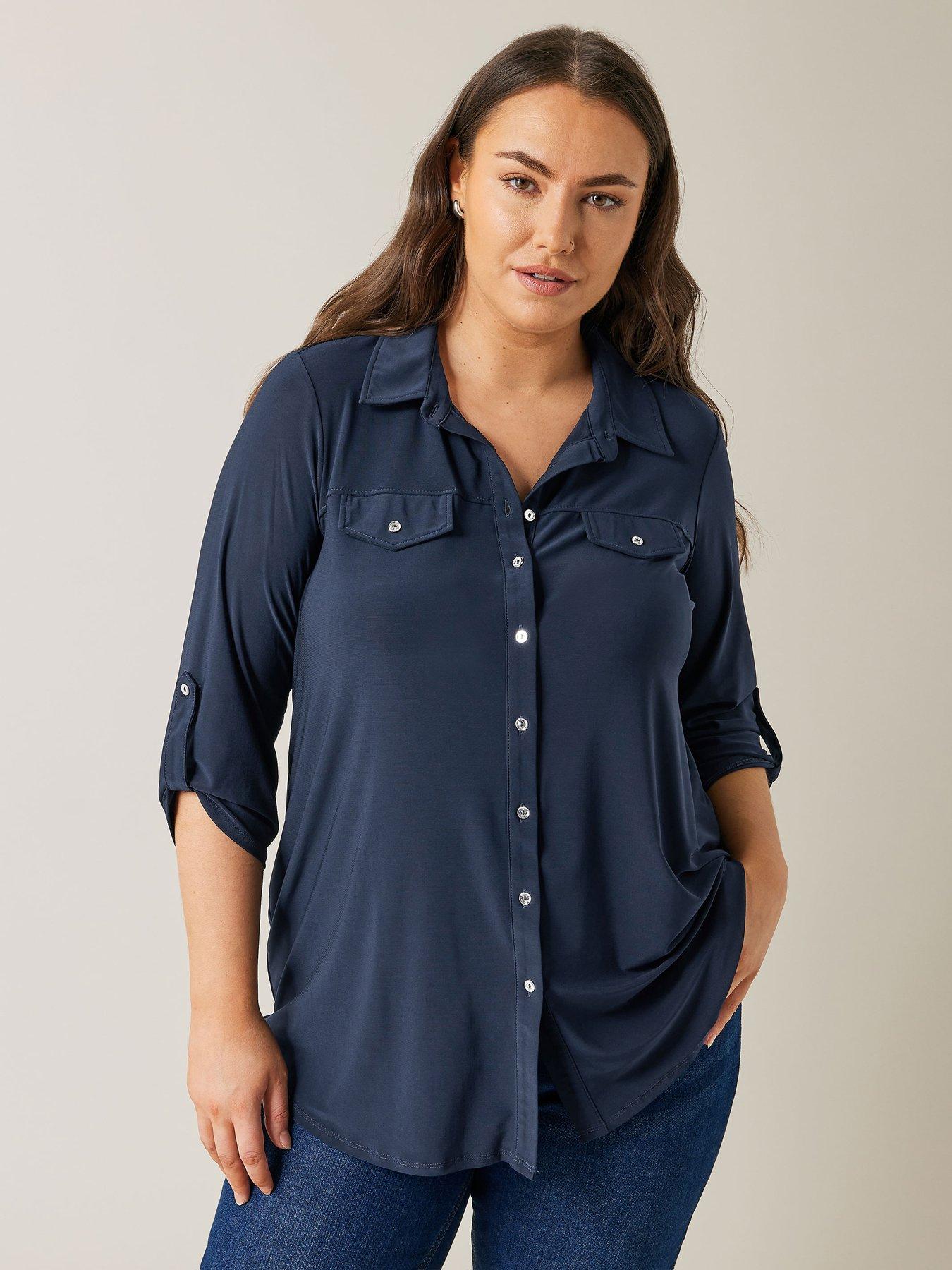 undefined Utility Shirt - Blue