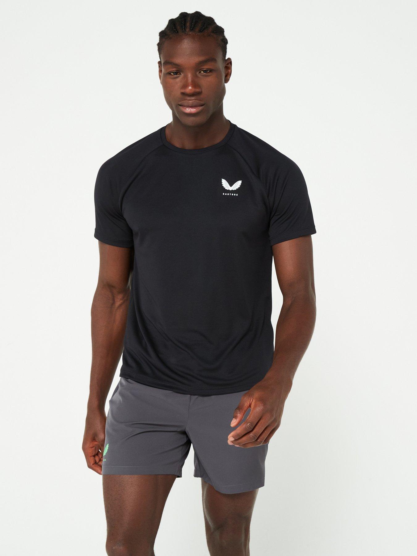 undefined Mens Training Adapt Printed Tee - Black