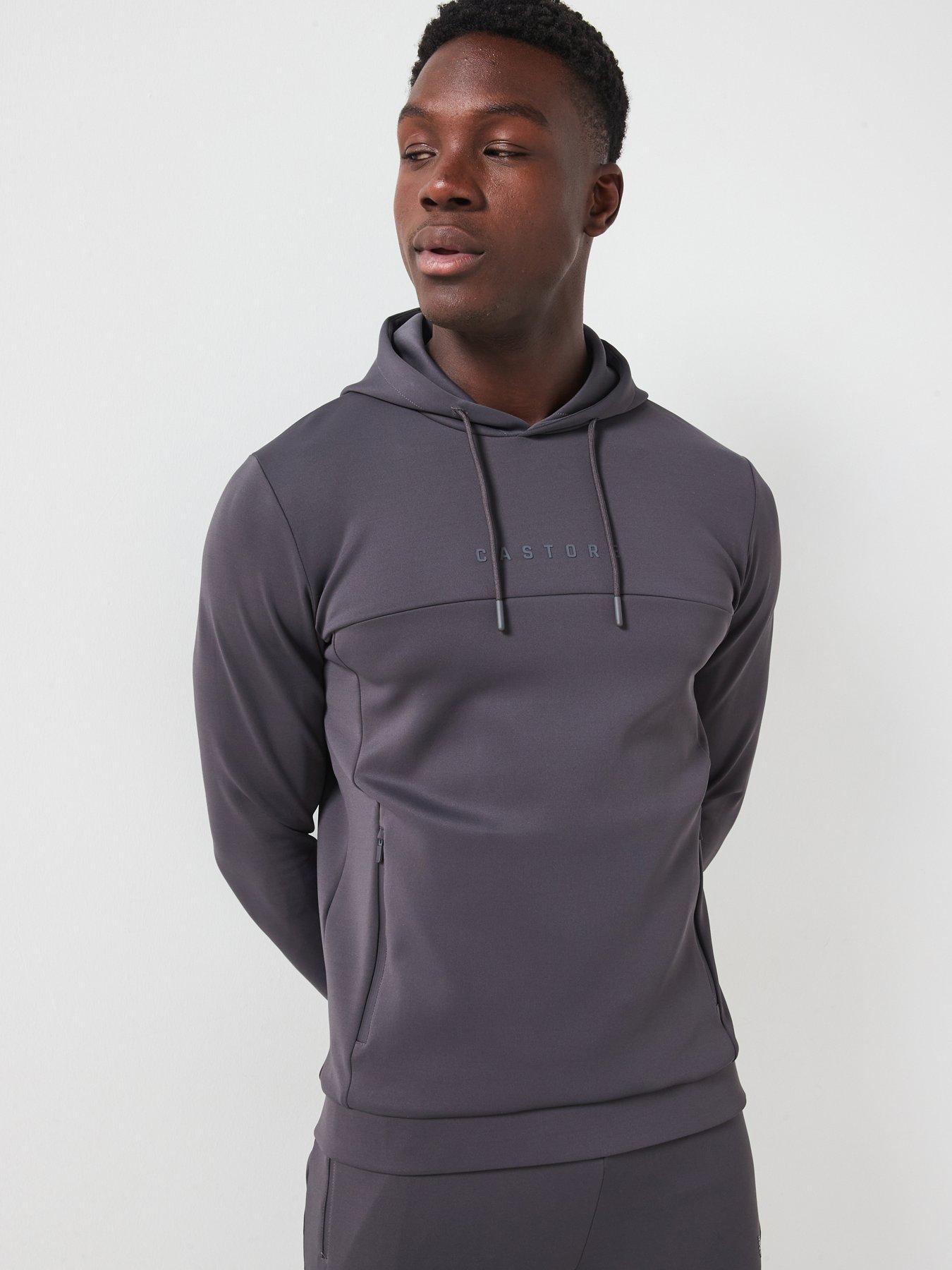 Castore Mens Training Scuba Hoody - Grey