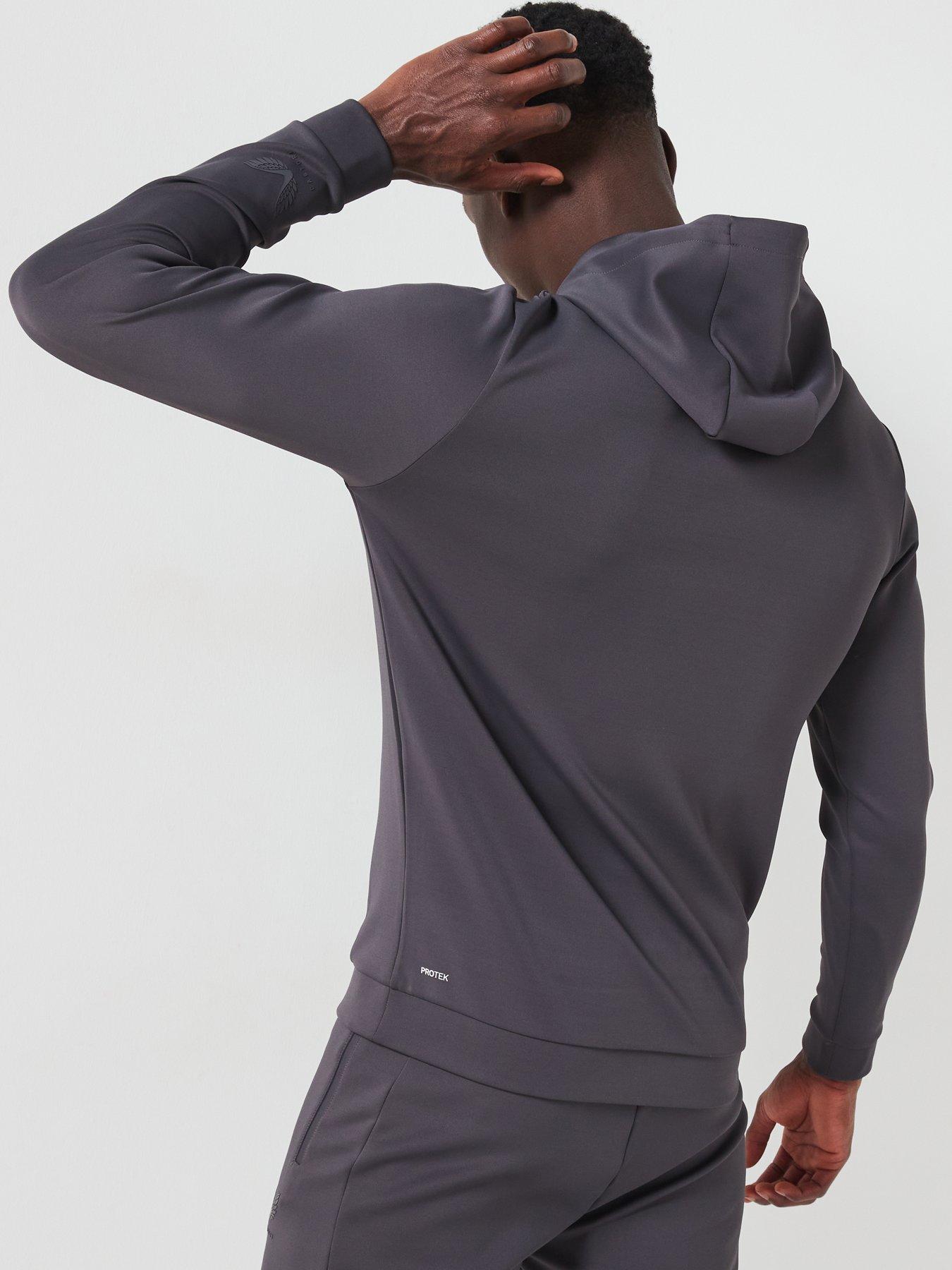 Image 2 of 4 of Castore Mens Training Scuba Hoody - Grey