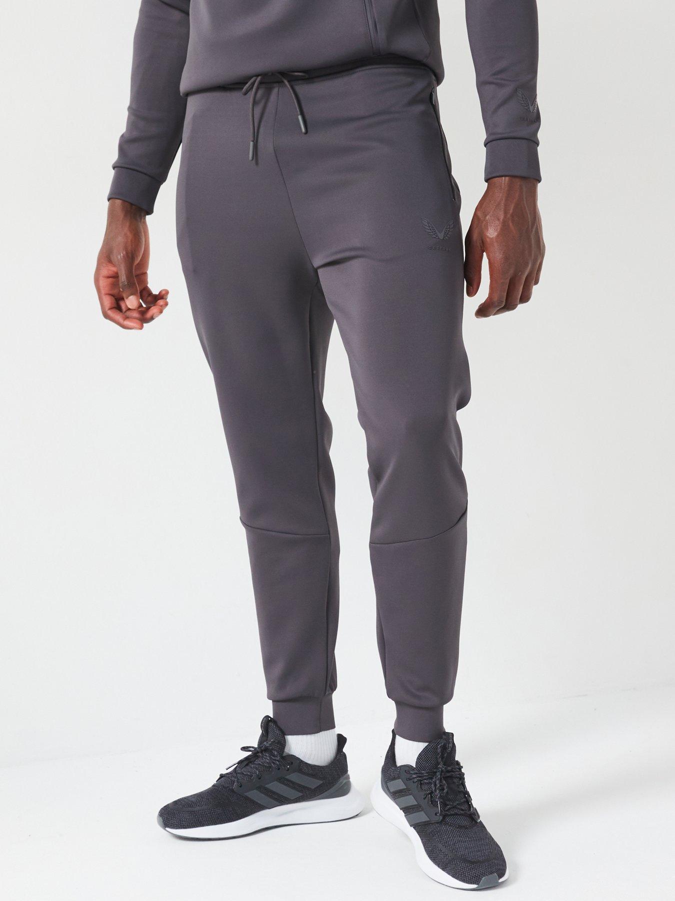 Castore Mens Training Scuba Joggers, Grey, Size 2Xl, Men