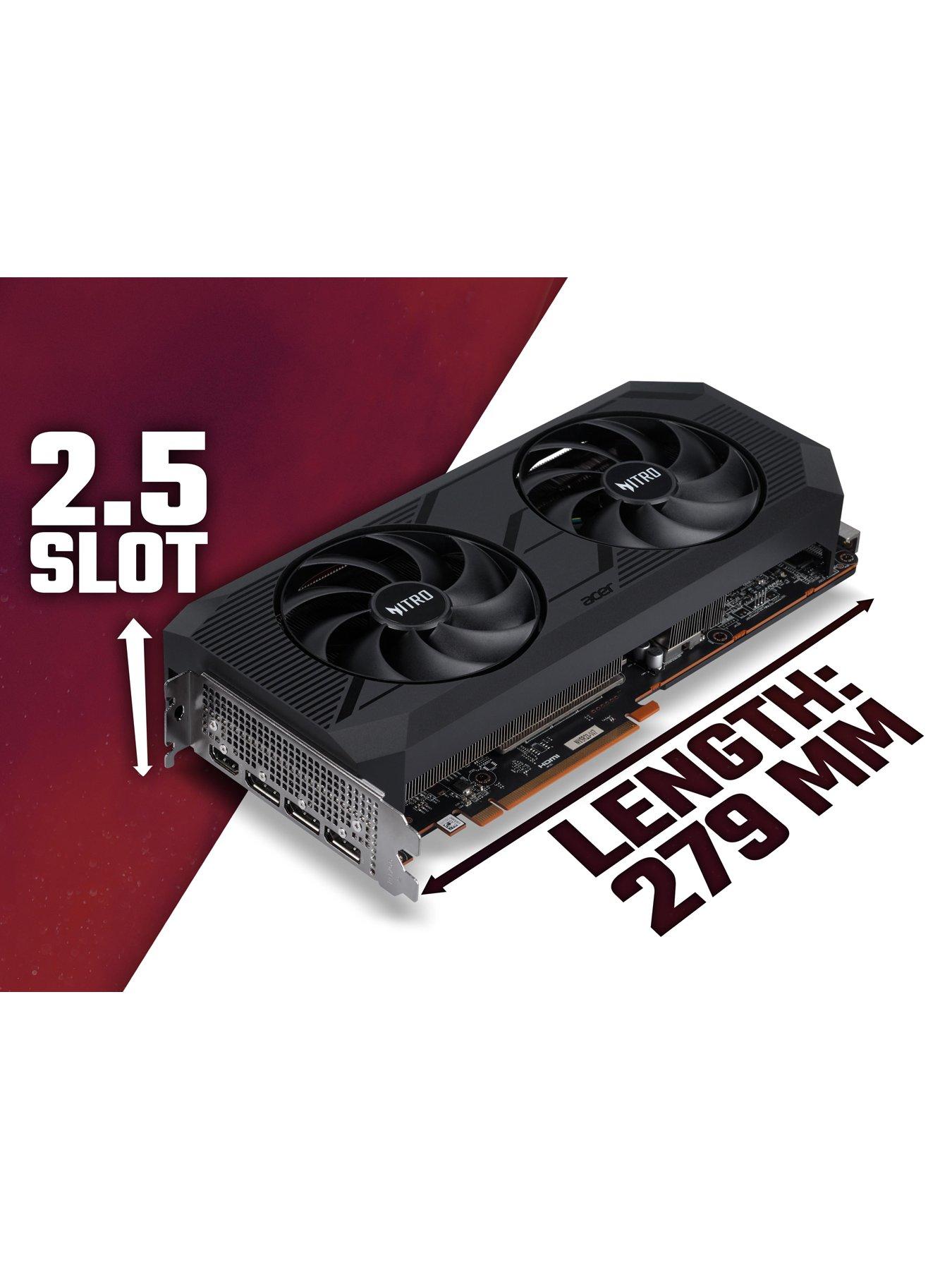 Image 6 of 7 of Acer Nitro AMD Radeon RX 7700 XT 12GB Overclocked Graphics Card - Black
