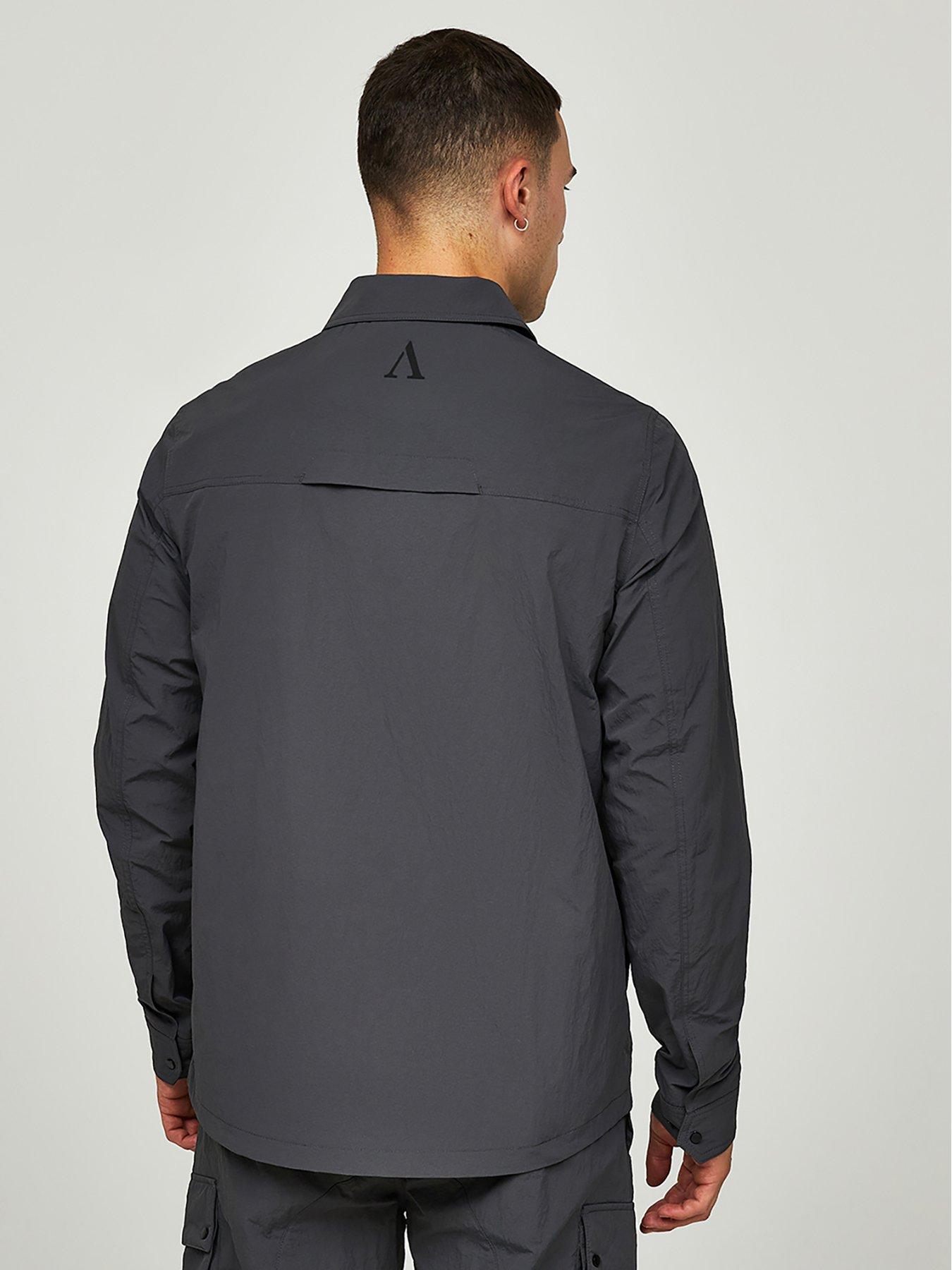 Image 2 of 6 of Alessandro Zavetti Fiorenzo Overshirt - Grey