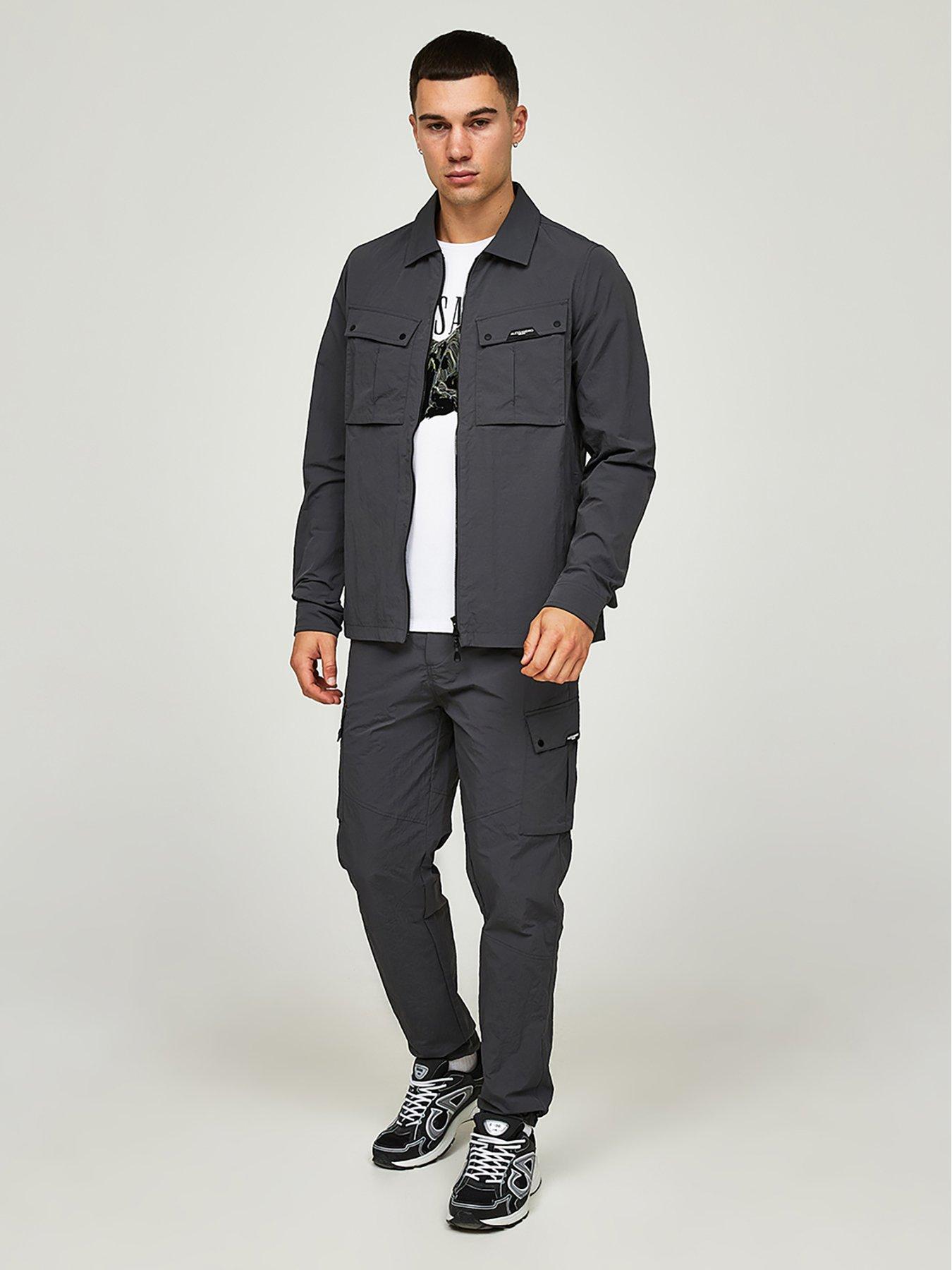 Image 3 of 6 of Alessandro Zavetti Fiorenzo Overshirt - Grey