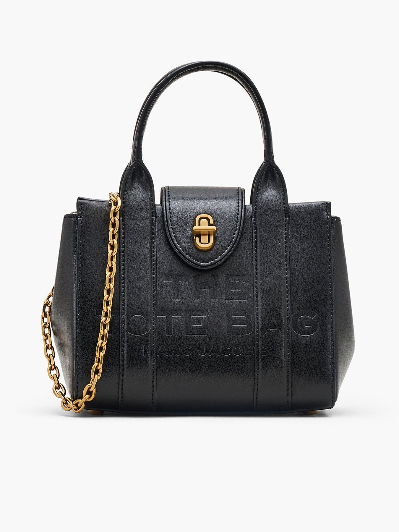 undefined The Mini Turnlock Tote Bag - Black