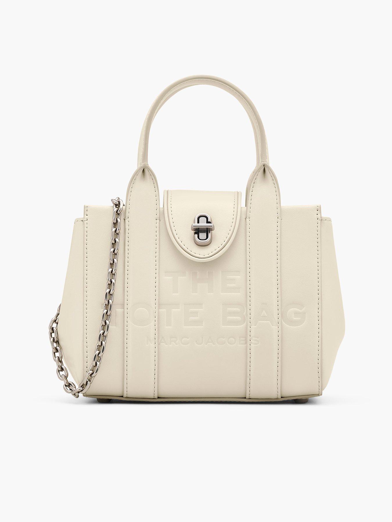 undefined The Mini Turnlock Tote Bag - Cloud White