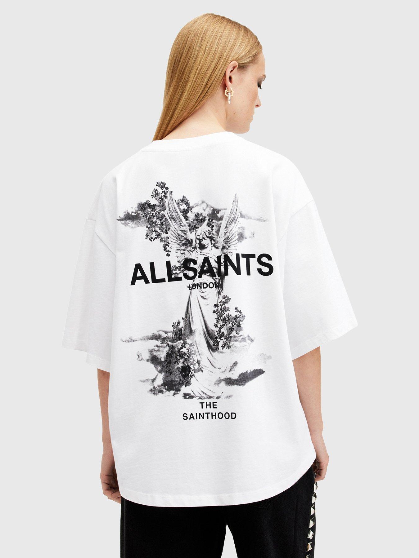 AllSaints Guardian Amelie Tee - White