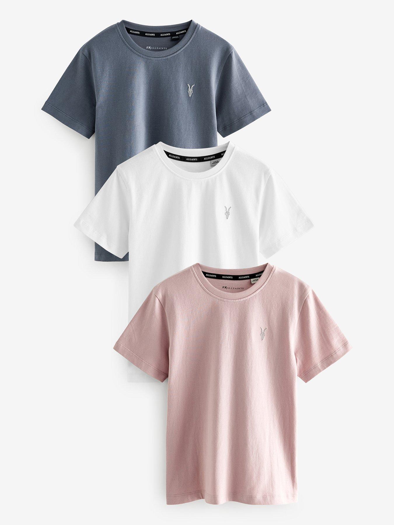 undefined Kids 3 Pack Short Sleeve T-Shirts - Multi