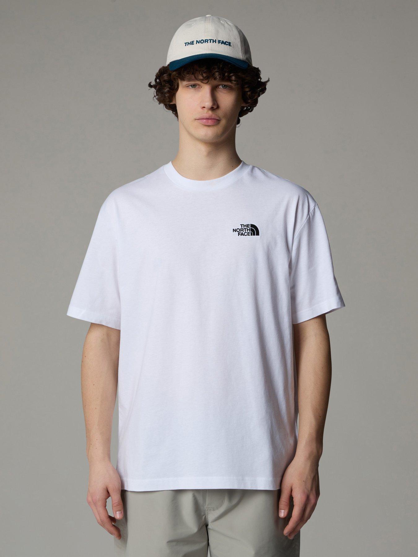 undefined Mens Short Sleeve Essential Oversize Tee - White