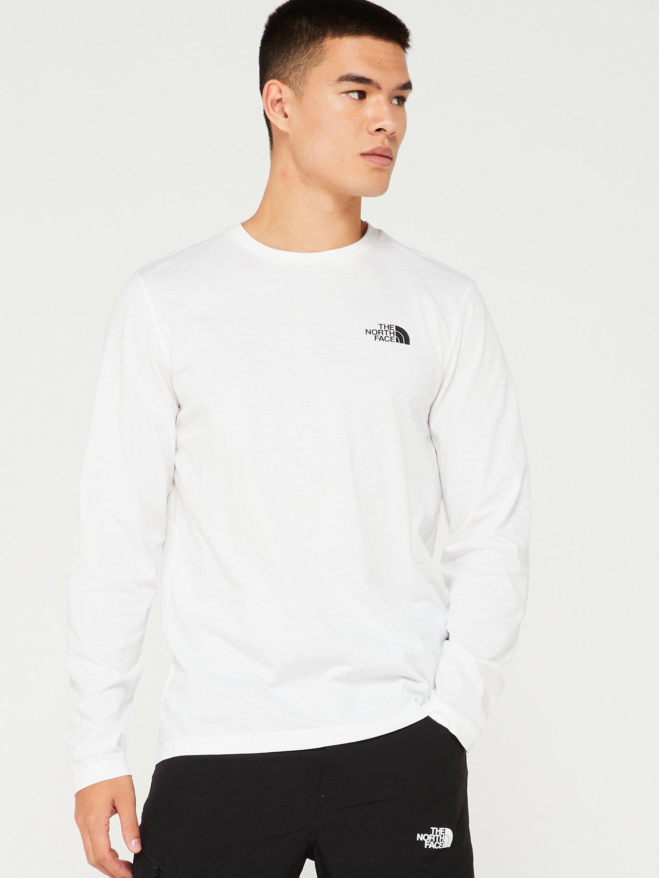 The north face long sleeve tee store