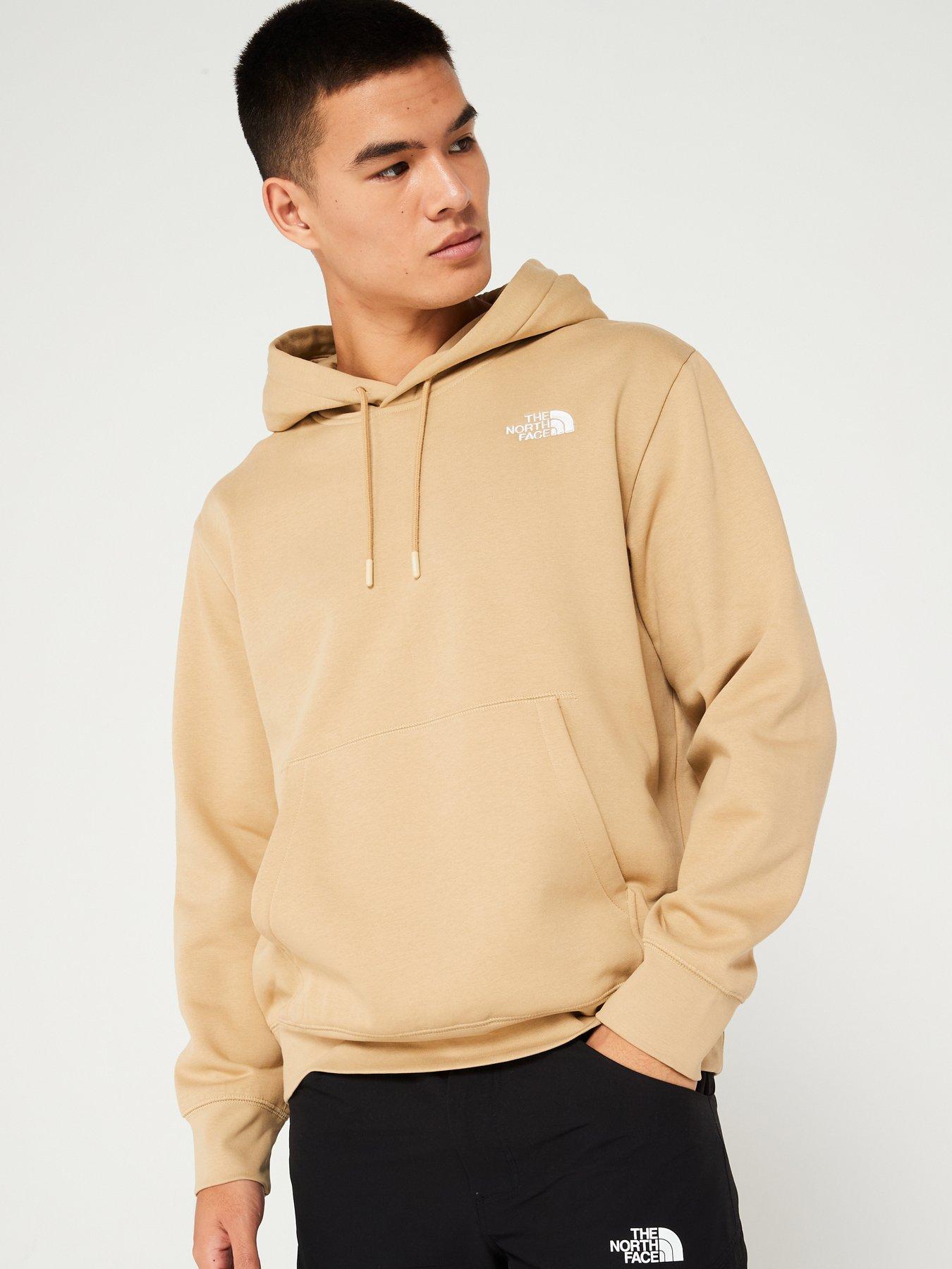 Beige north face hoodie hotsell