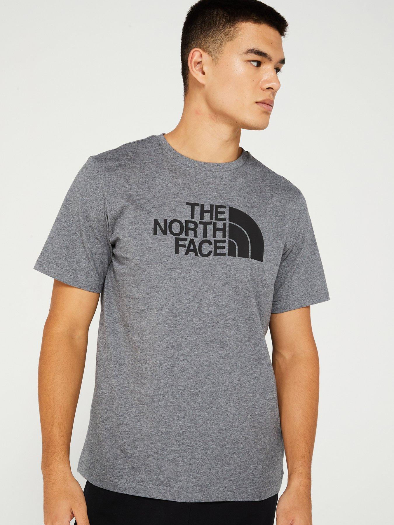undefined Mens Short Sleeve Easy Tee - Grey