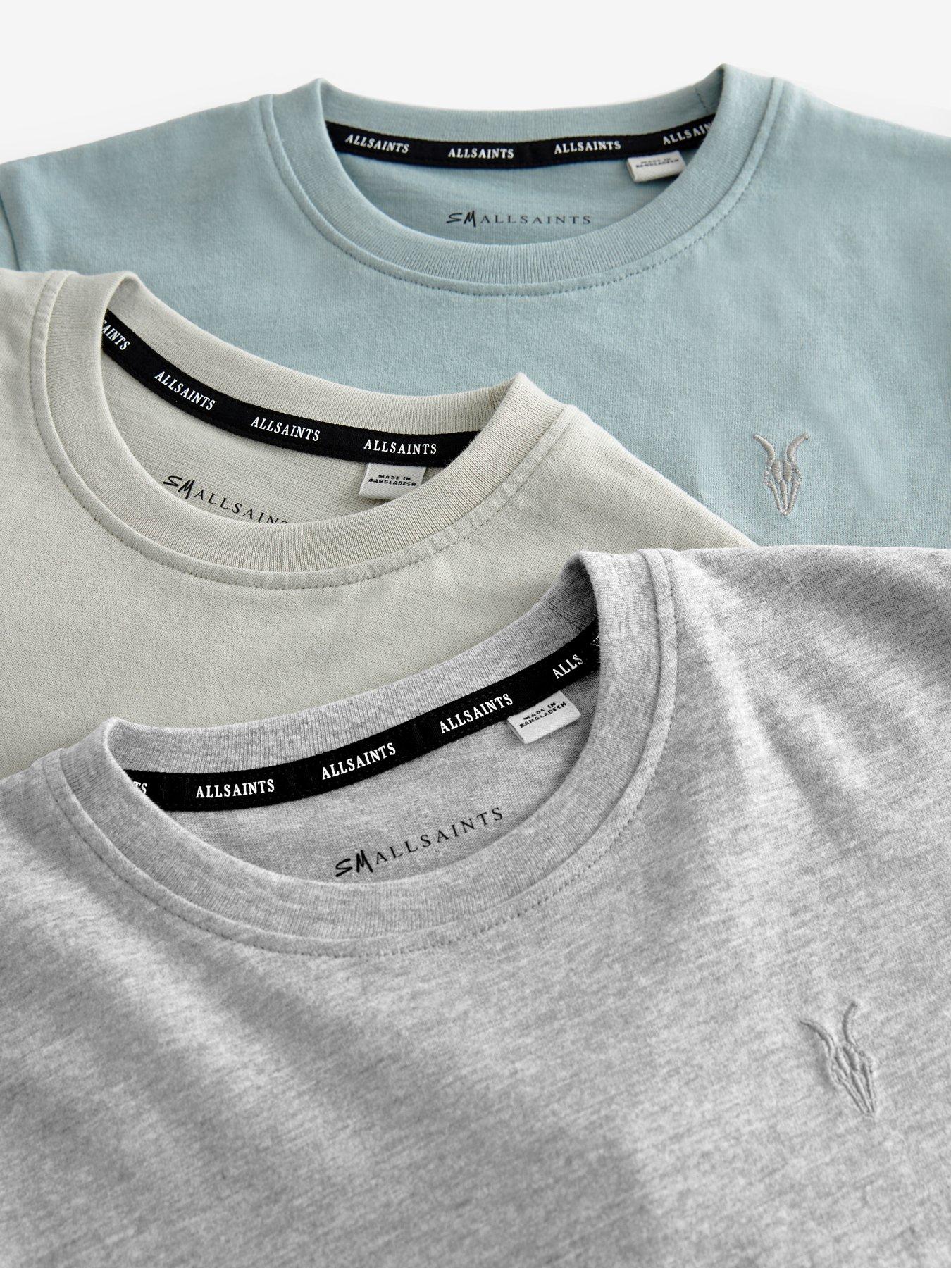 Image 5 of 5 of smALLSAINTS 3 Pack Tees - Multi - Green
