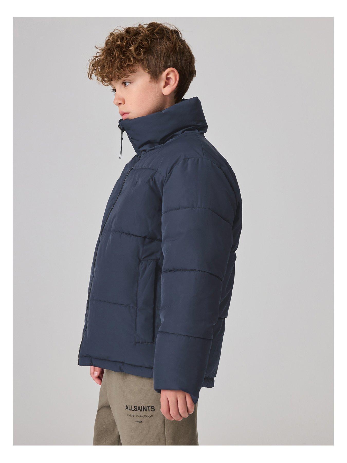 smALLSAINTS Older Boys Novern Reversible Padded Coat Navy Very