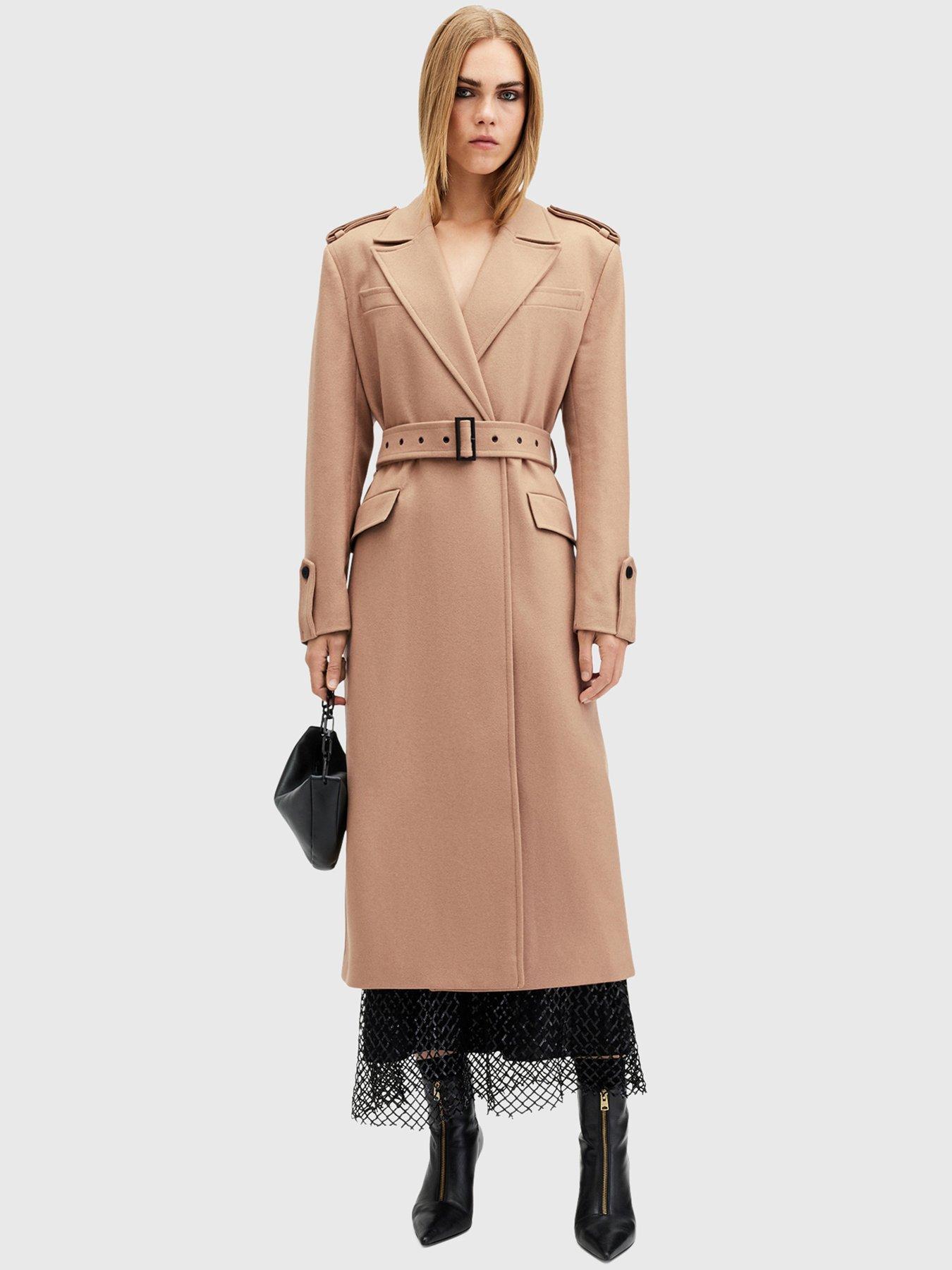 undefined Augusta Coat - Brown