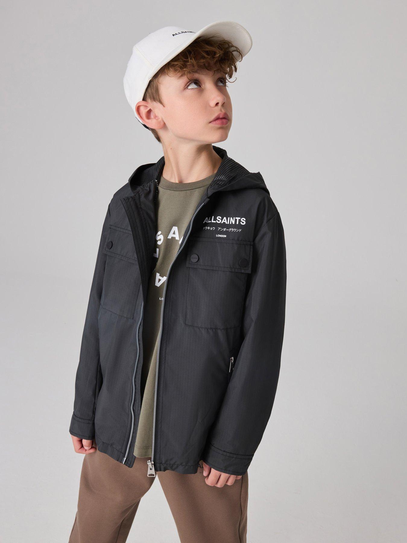undefined All Saints Lightweight Jacket - Black