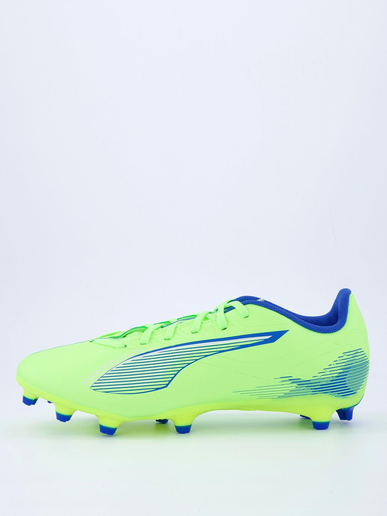 Puma Mens Ultra 5 Play Firm Ground Football Boots - Fizzy-Apple/White/Bluemazing