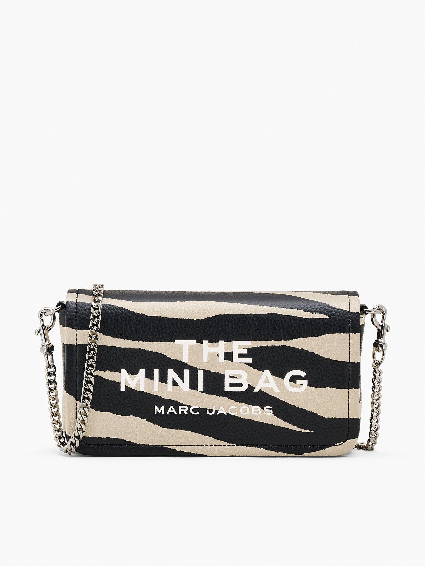 undefined The Mini Zebra Bag - Black/White