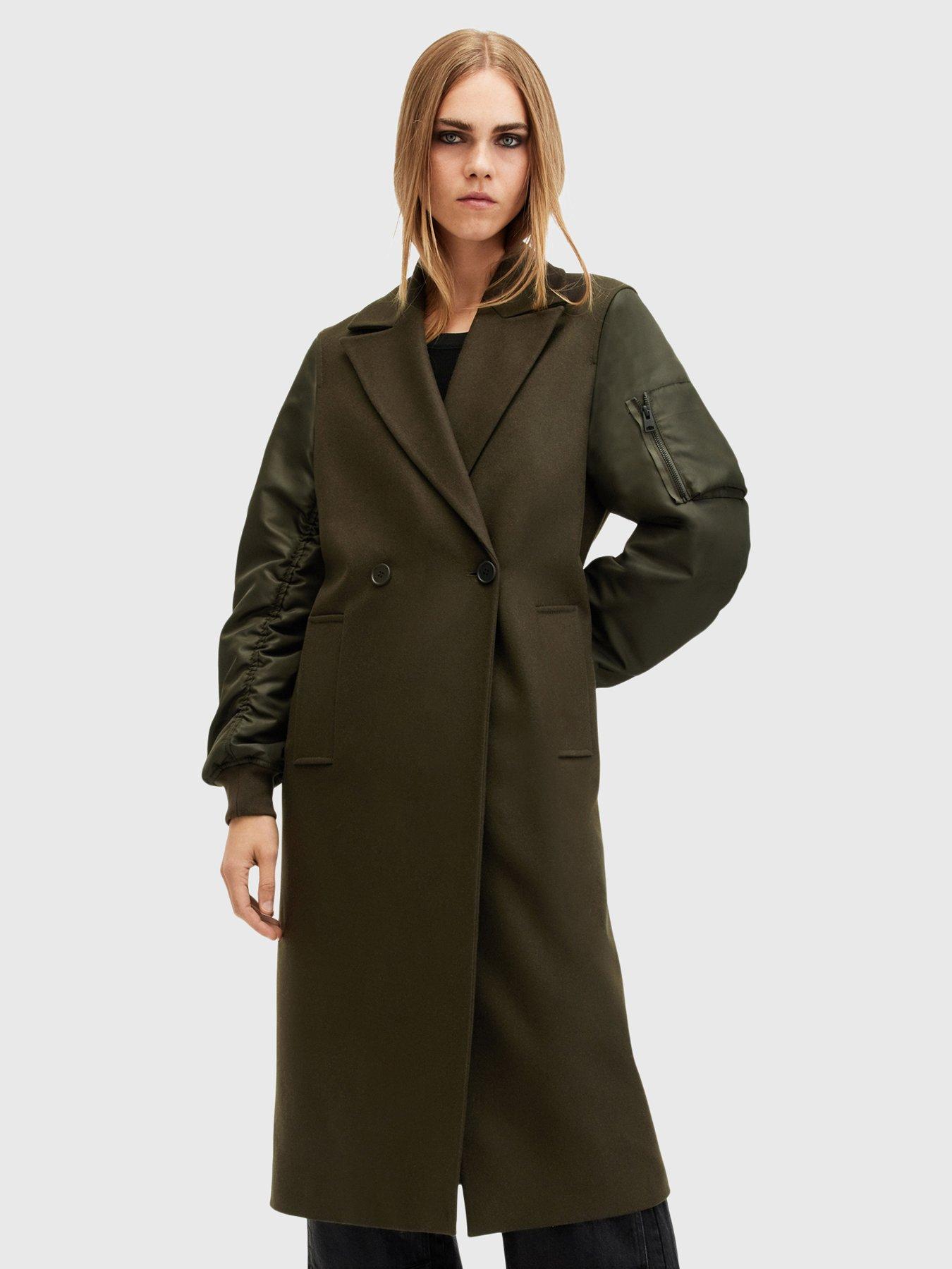 undefined Paulah Coat - Green