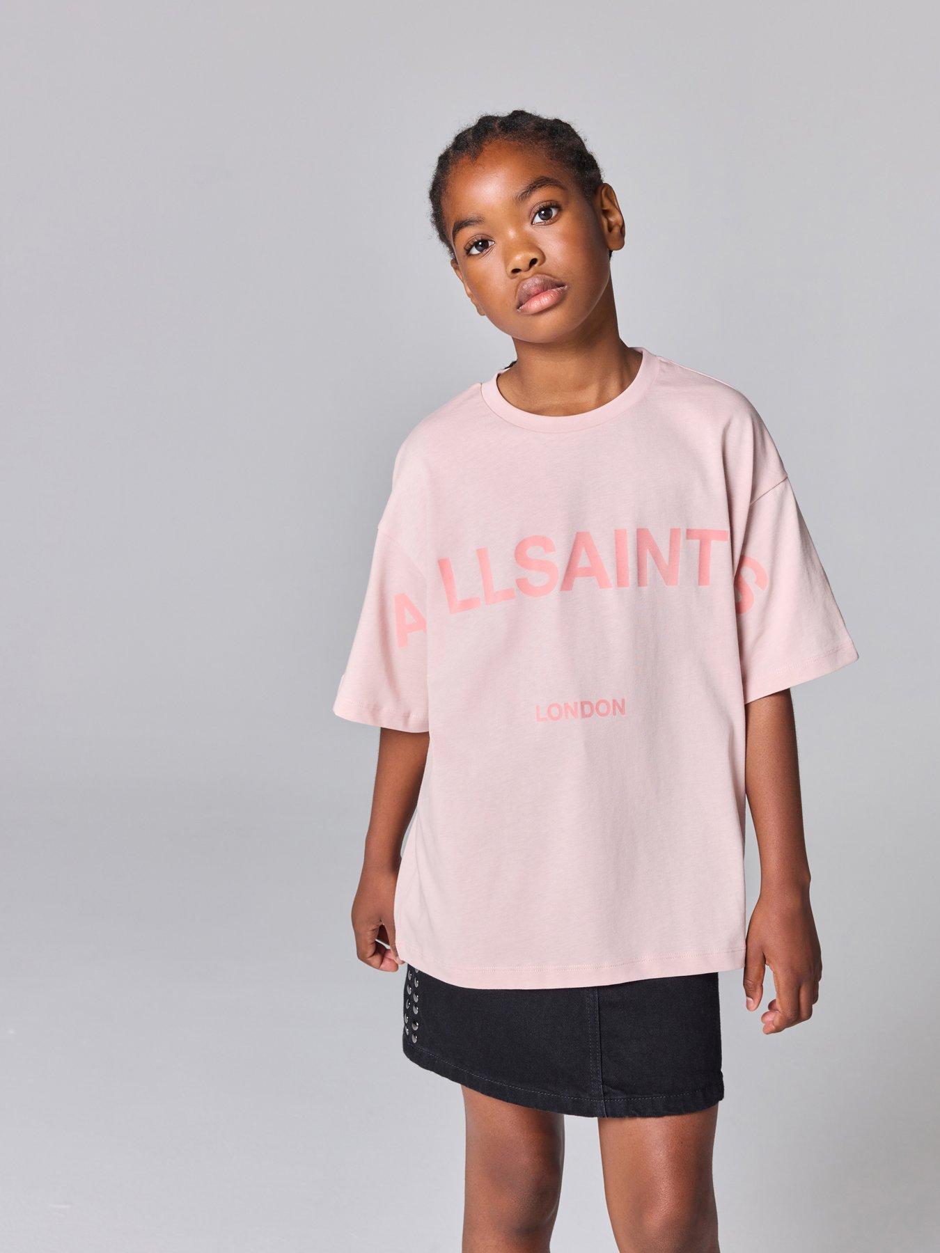 smALLSAINTS All Saints Girls Biggy Puff Tee Light Pink Very