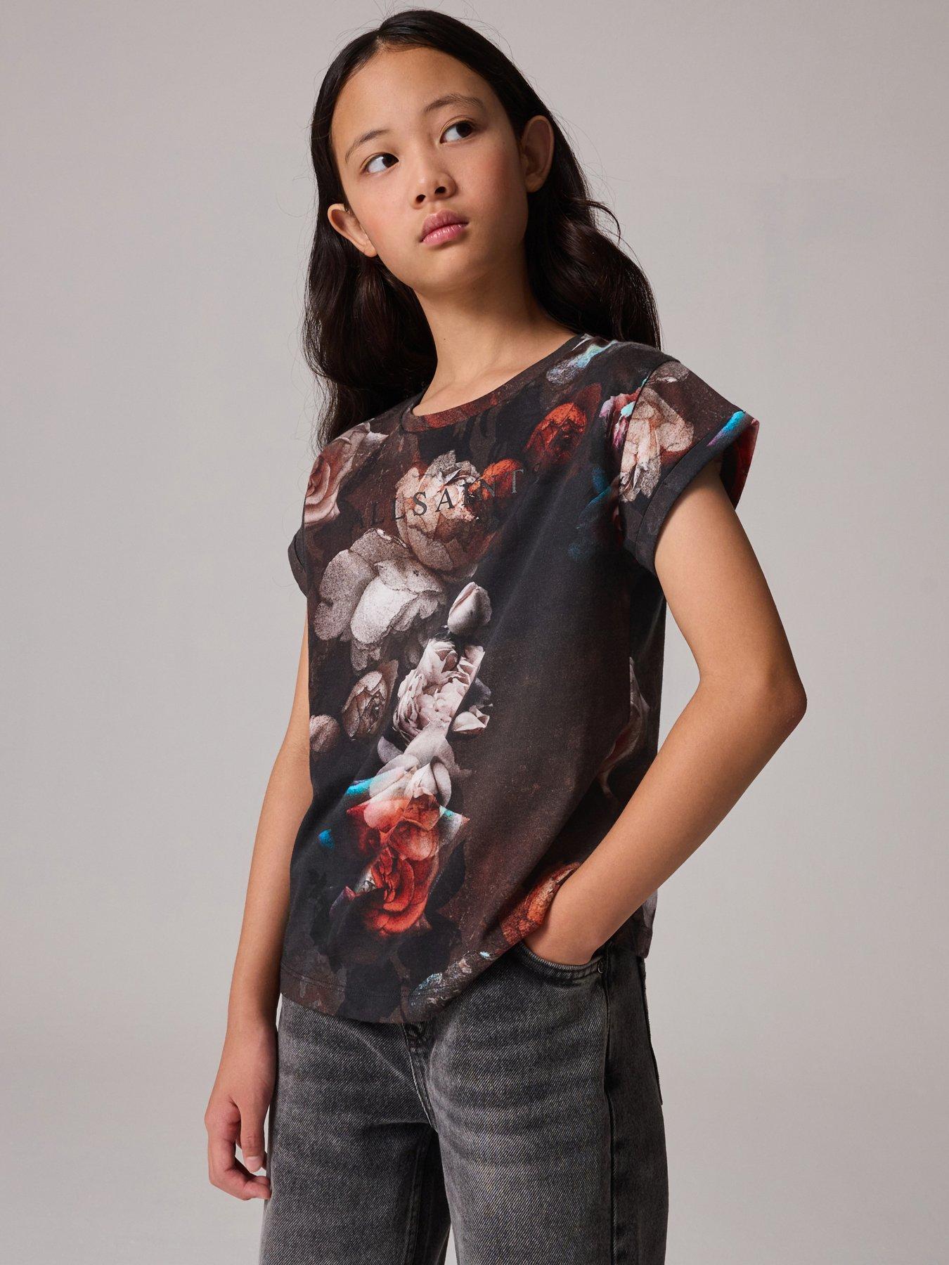 undefined All Saints Girls Anne Floral Tee - Multi