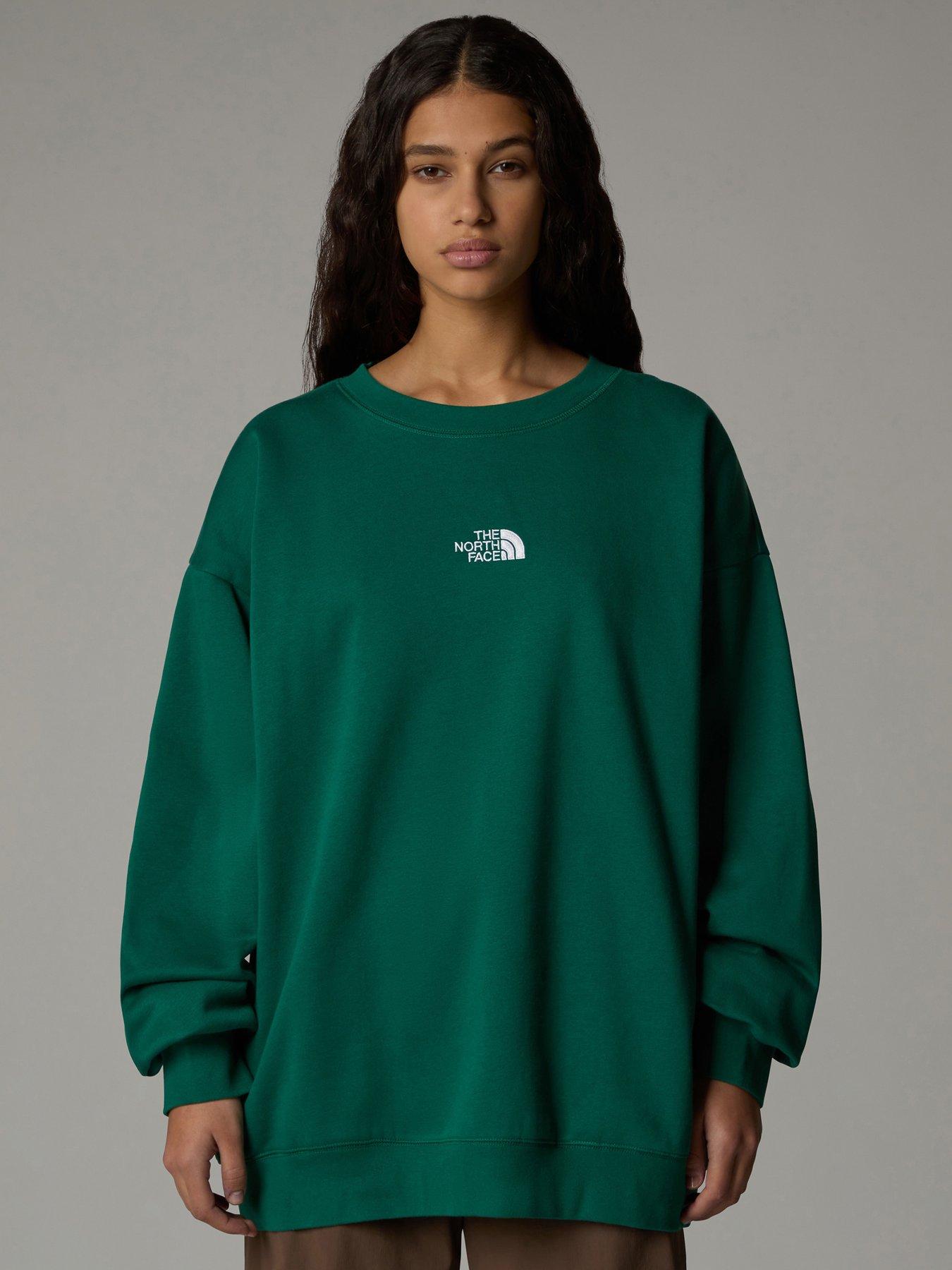 North face crew neck sweatshirt womens hotsell