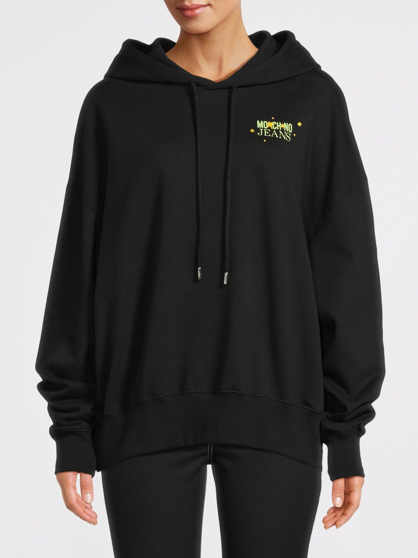 Black designer hoodie women's sale