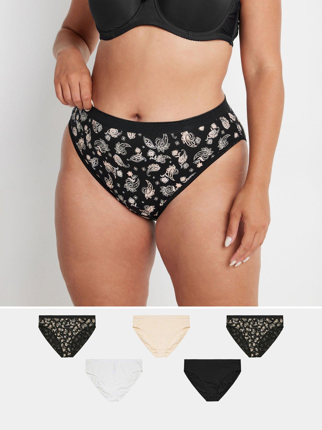 undefined Curve 5pk Paisley Hi Leg Brief