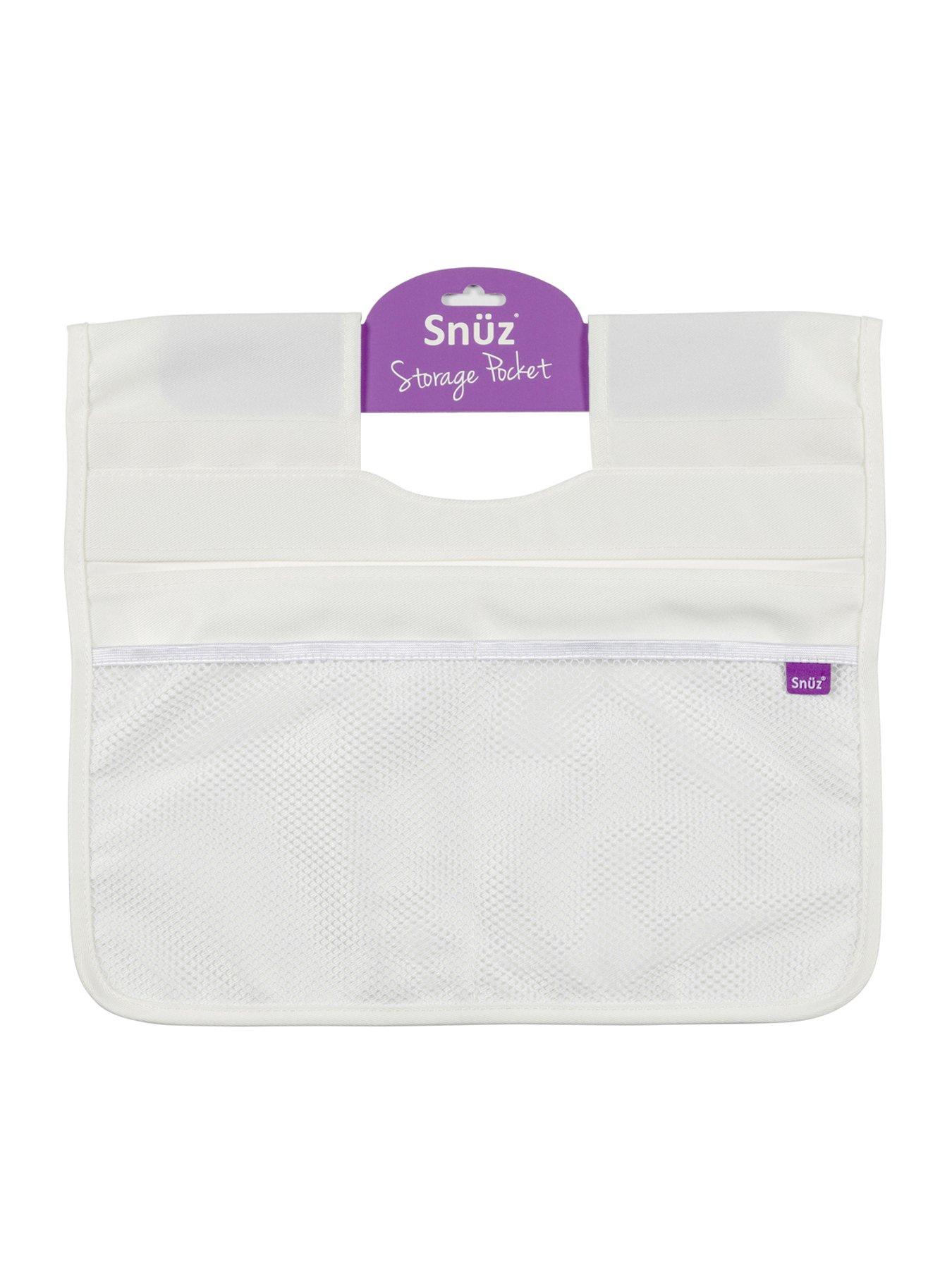 Product photograph of Snuz Sn Uuml Zpod4 Storage Pocket - White from very.co.uk