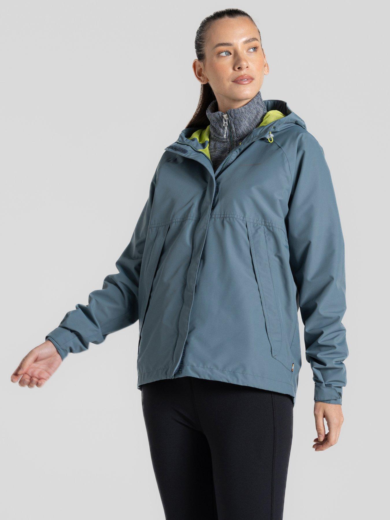 craghoppers womens ossus duke of edinburgh jacket waterproof -grey, grey, size 8, women
