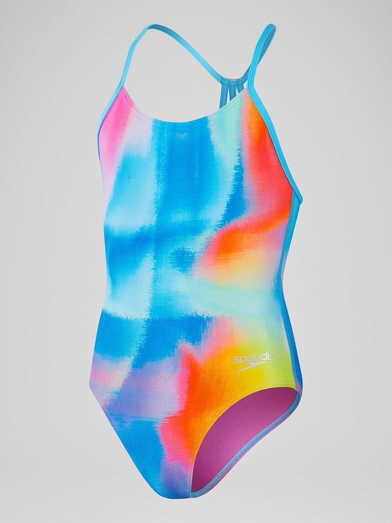 undefined Girls Allover Lane Line Back - Multi
