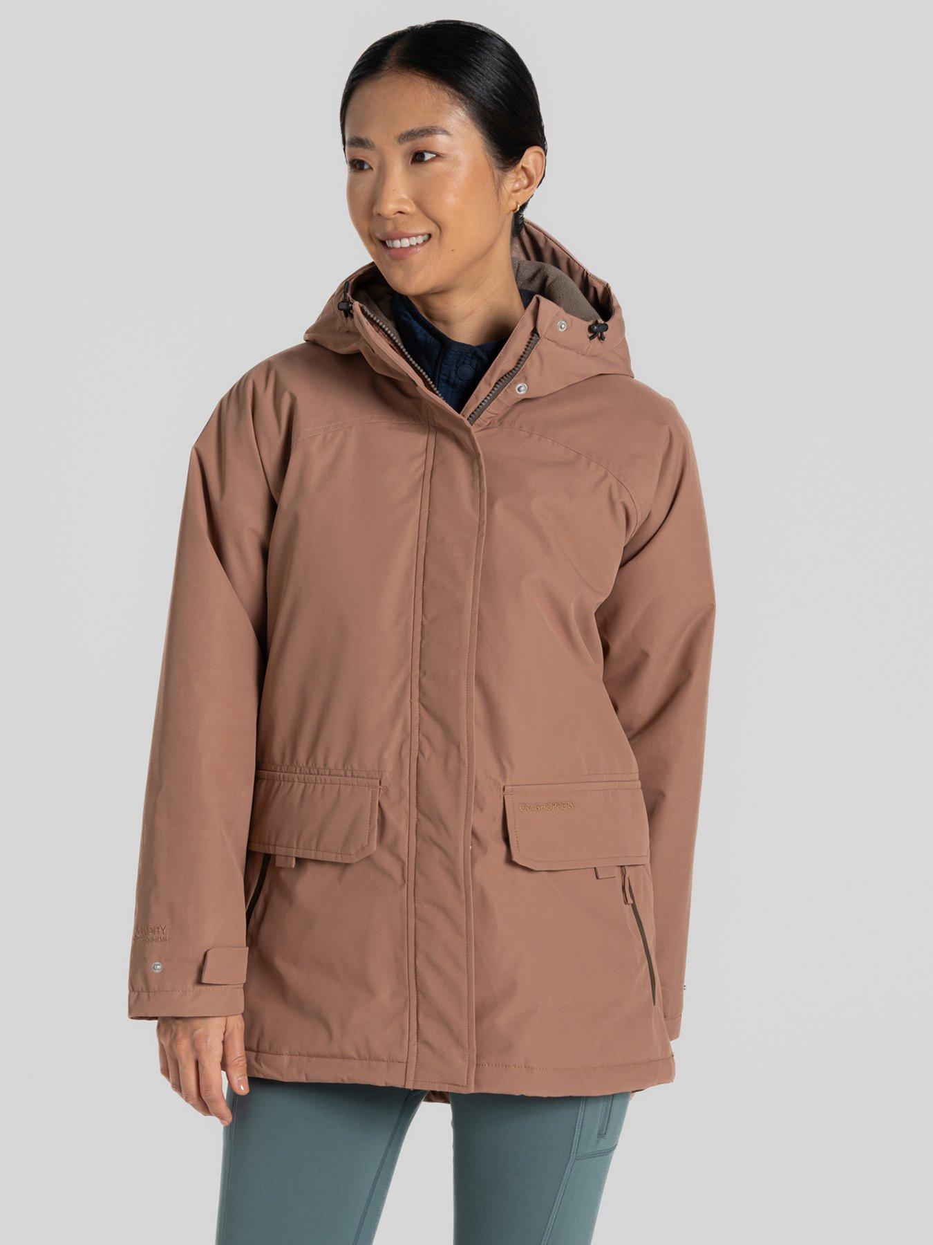 undefined Womens National Trust Bayberry Waterproof Jacket - Beige