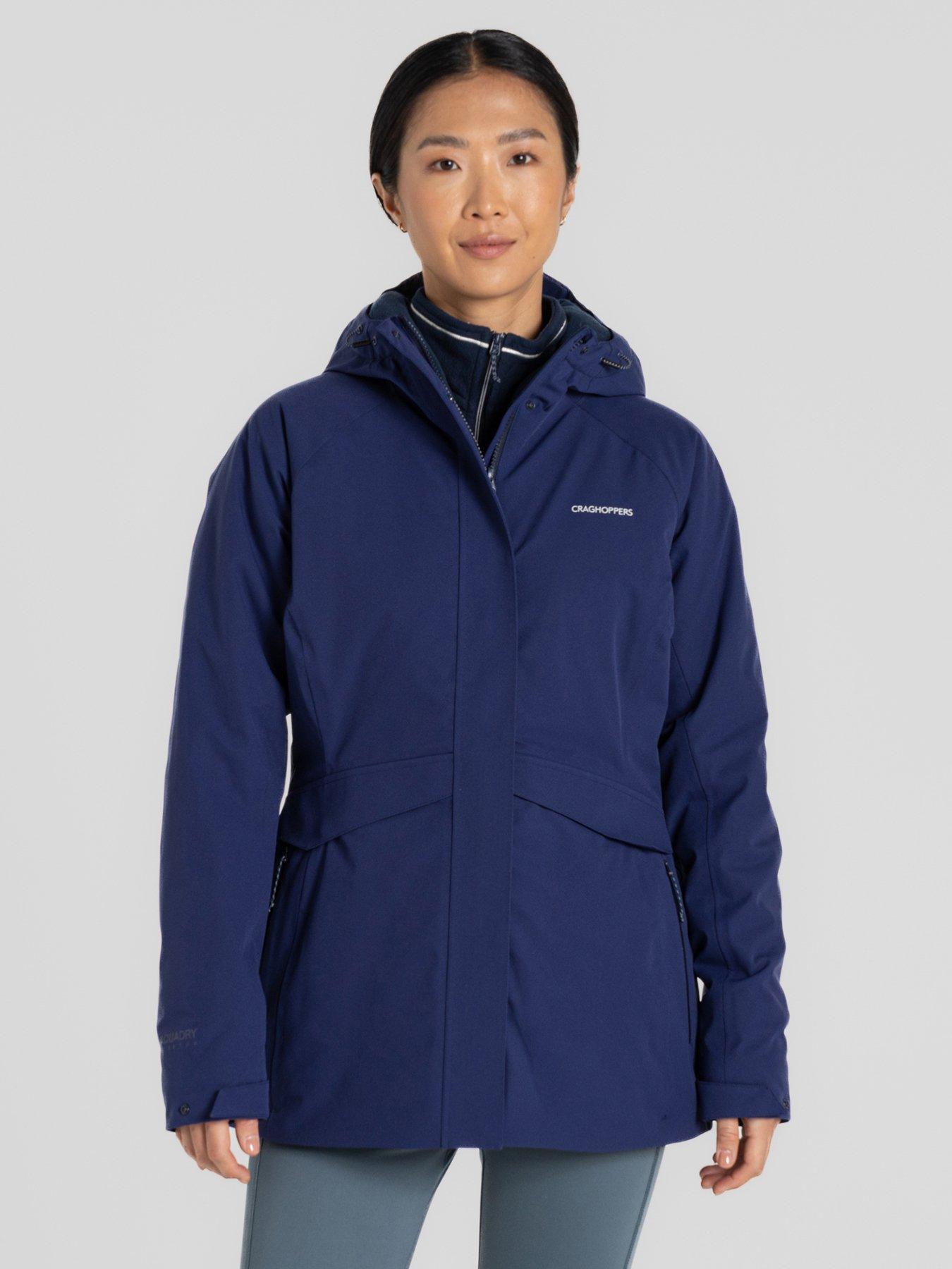 Columbia Womens Fast Trek Jacket Blue Very