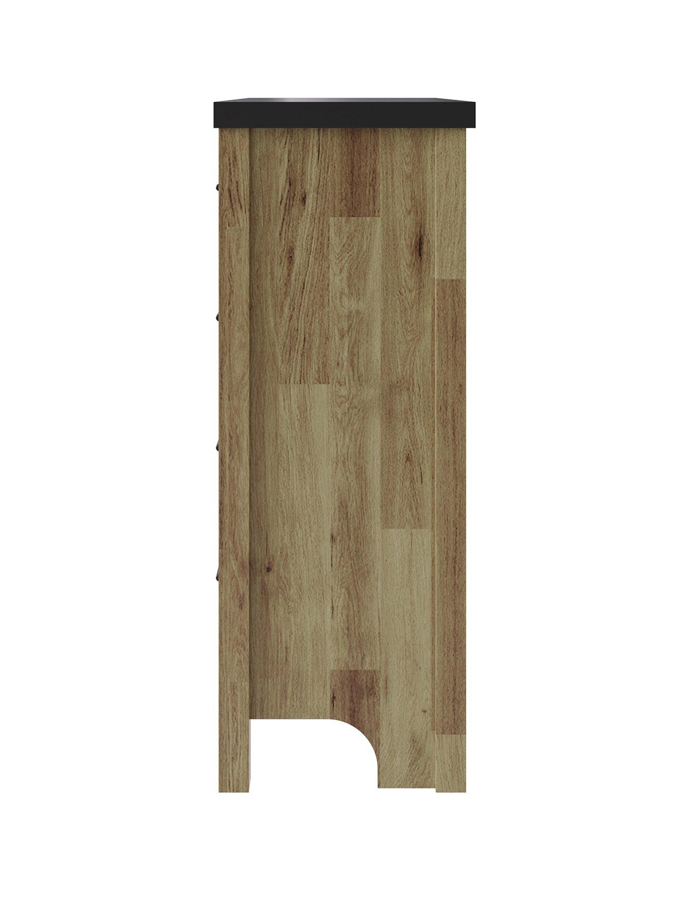 Image 3 of 7 of GFW Cascina 4 Drawer Chest Oak
