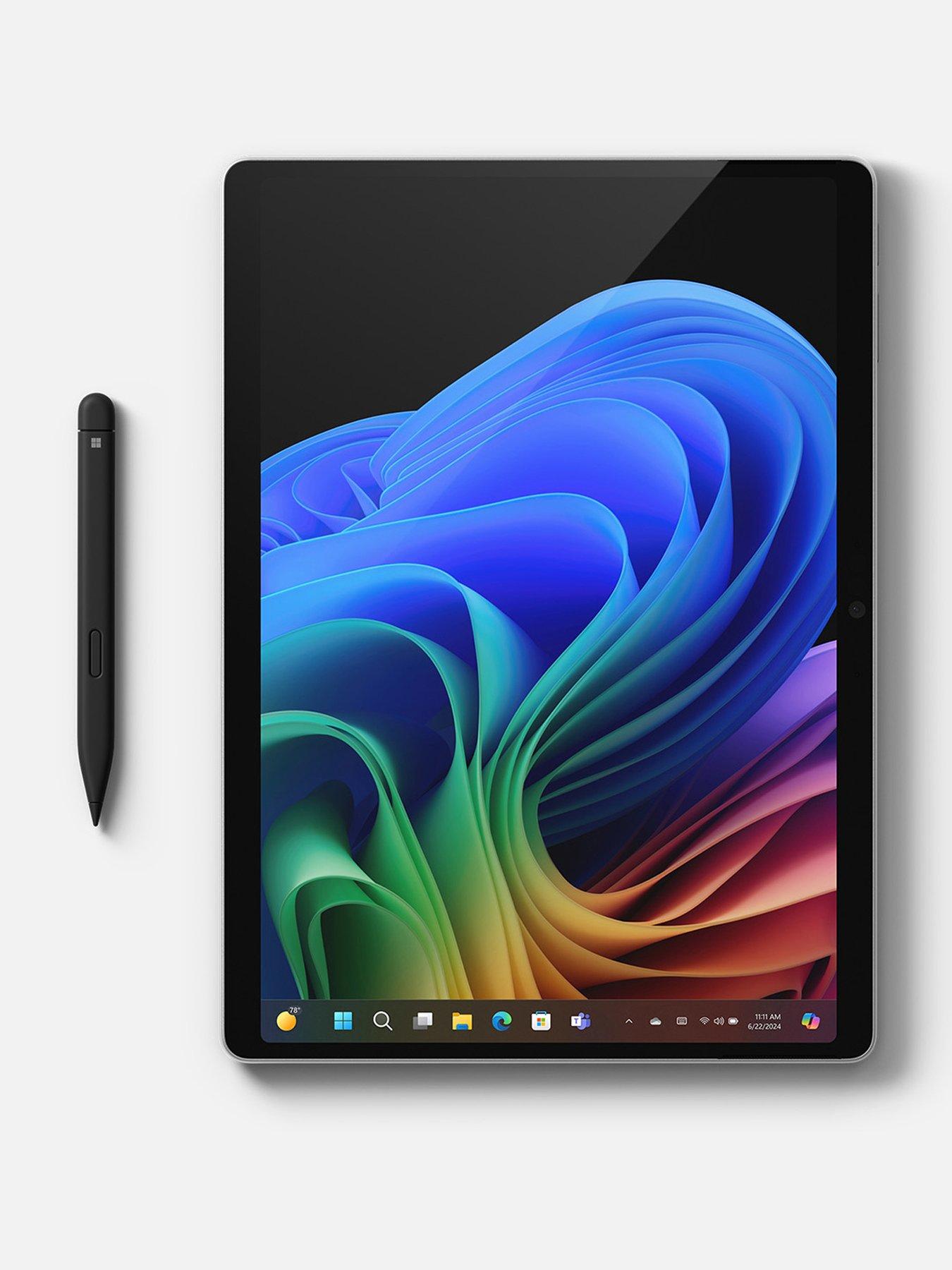 Image 4 of 8 of Microsoft Surface Pro - Copilot+ PC - 13in Touchscreen - Snapdragon X Plus - 16GB RAM - 256GB SSD - Device Only - Platinum