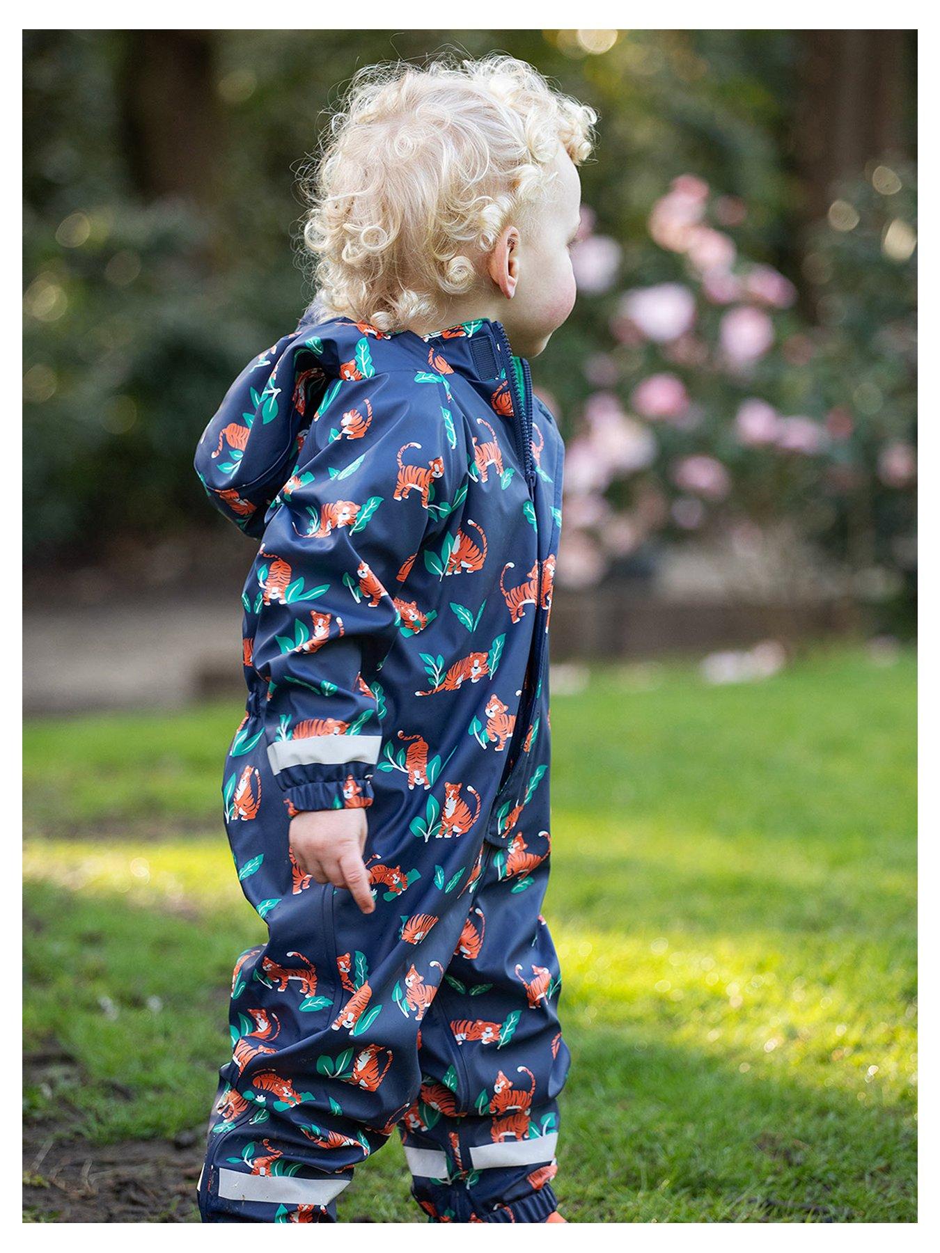 undefined Printed Puddle Buster All In One - Navy