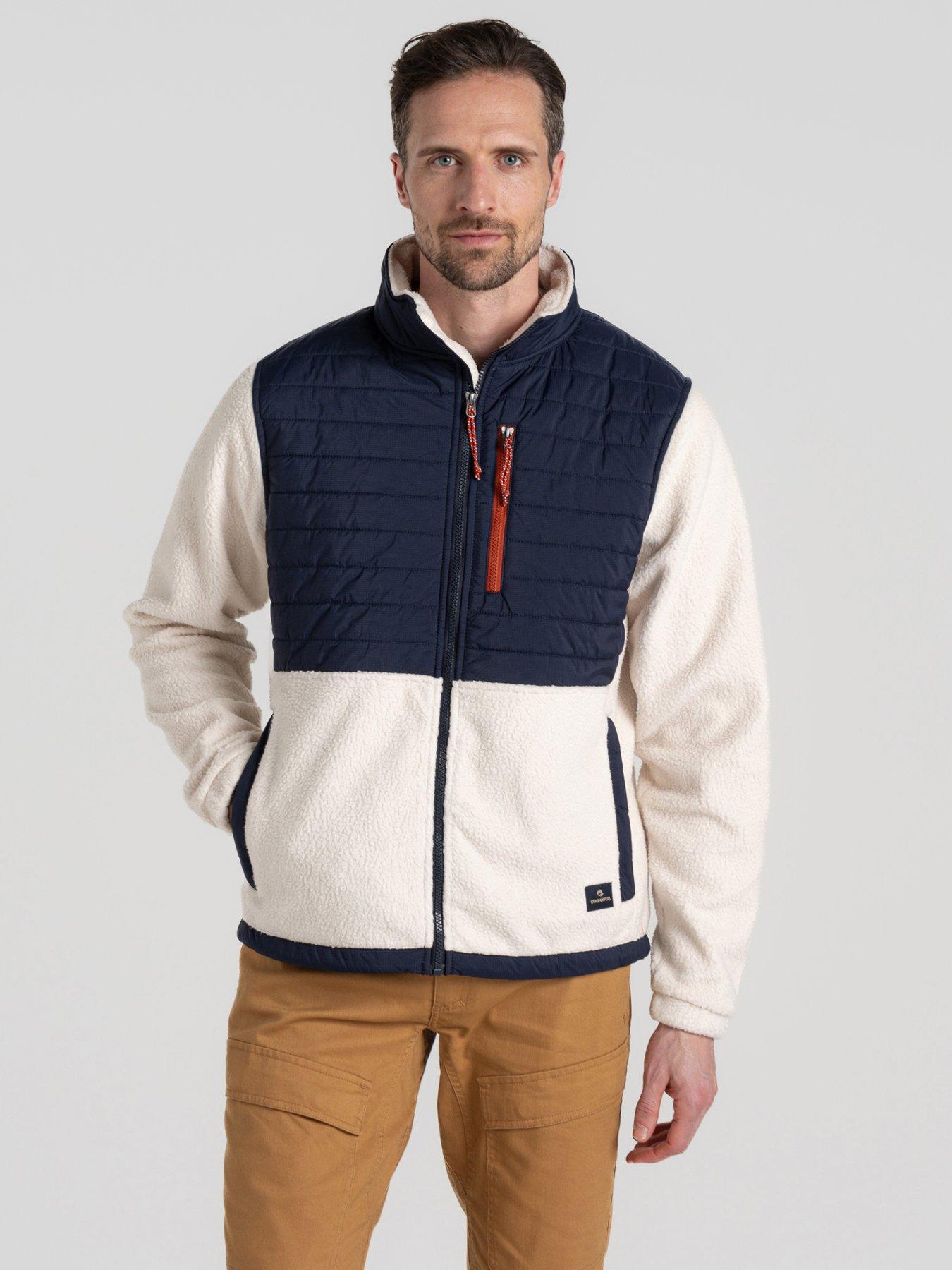 undefined Mens Moadale Hybrid Jacket Insulated -cream