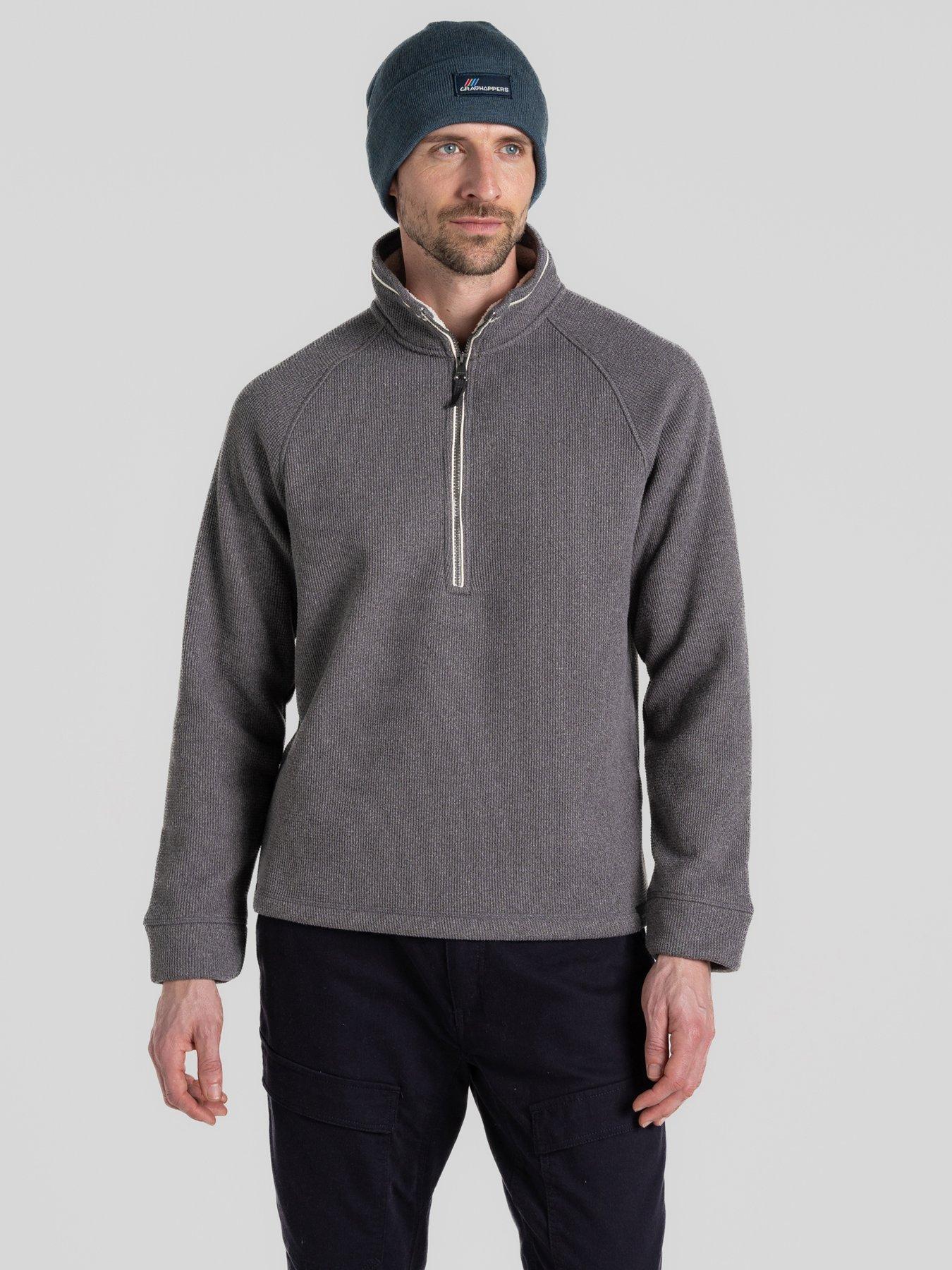 Craghoppers Mens Corey Vi Half Zip Fleece black Very