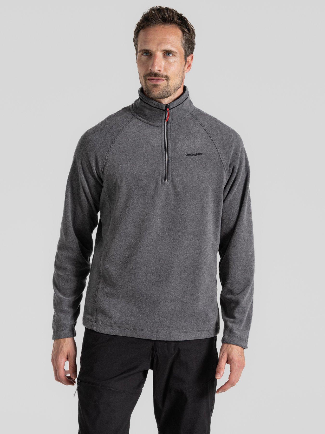 undefined Mens Corey Vi Half Zip Fleece-black