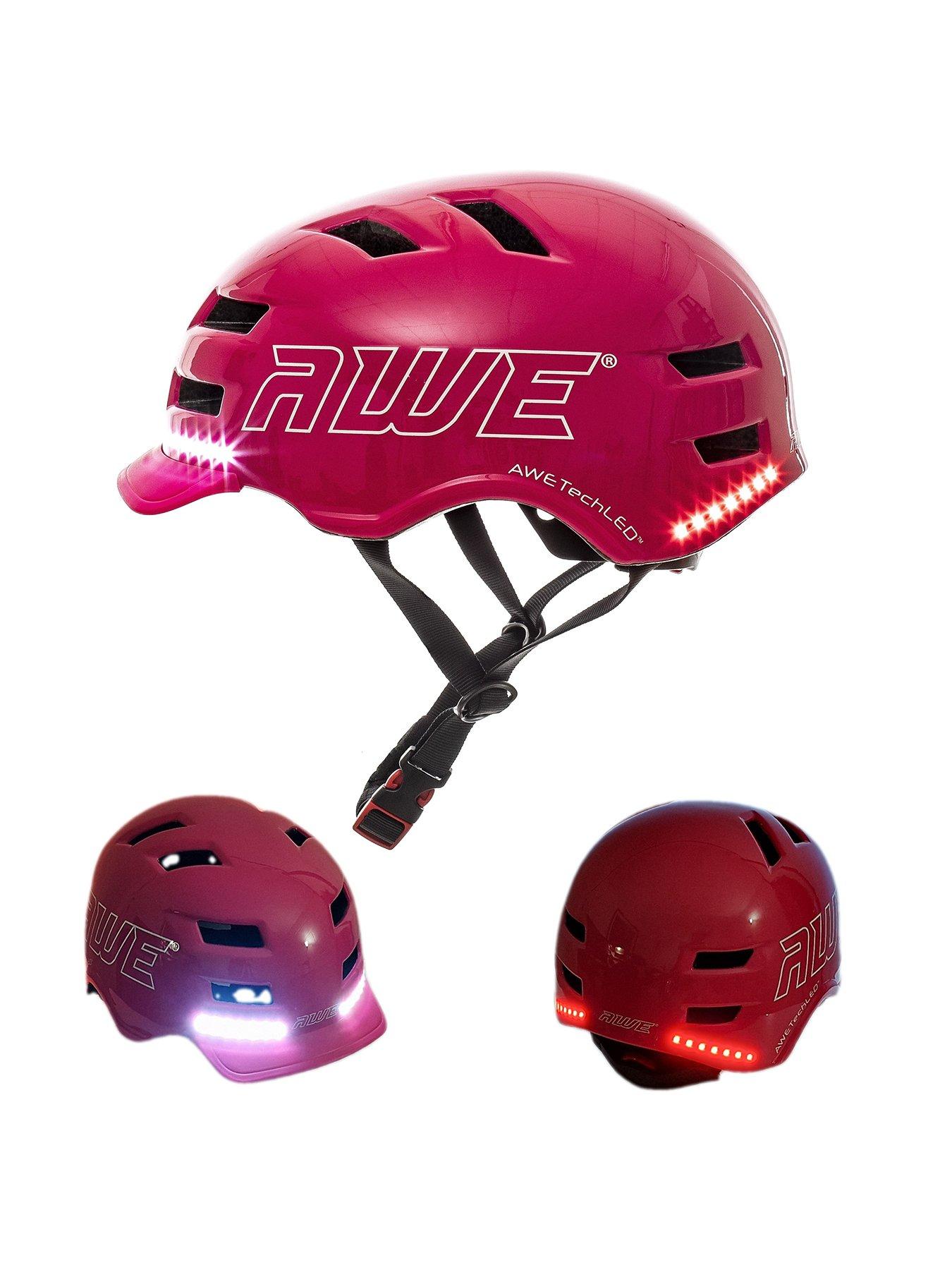 E Bike Scooter Bicycle Adult Helmet 55 58cm Pink CE