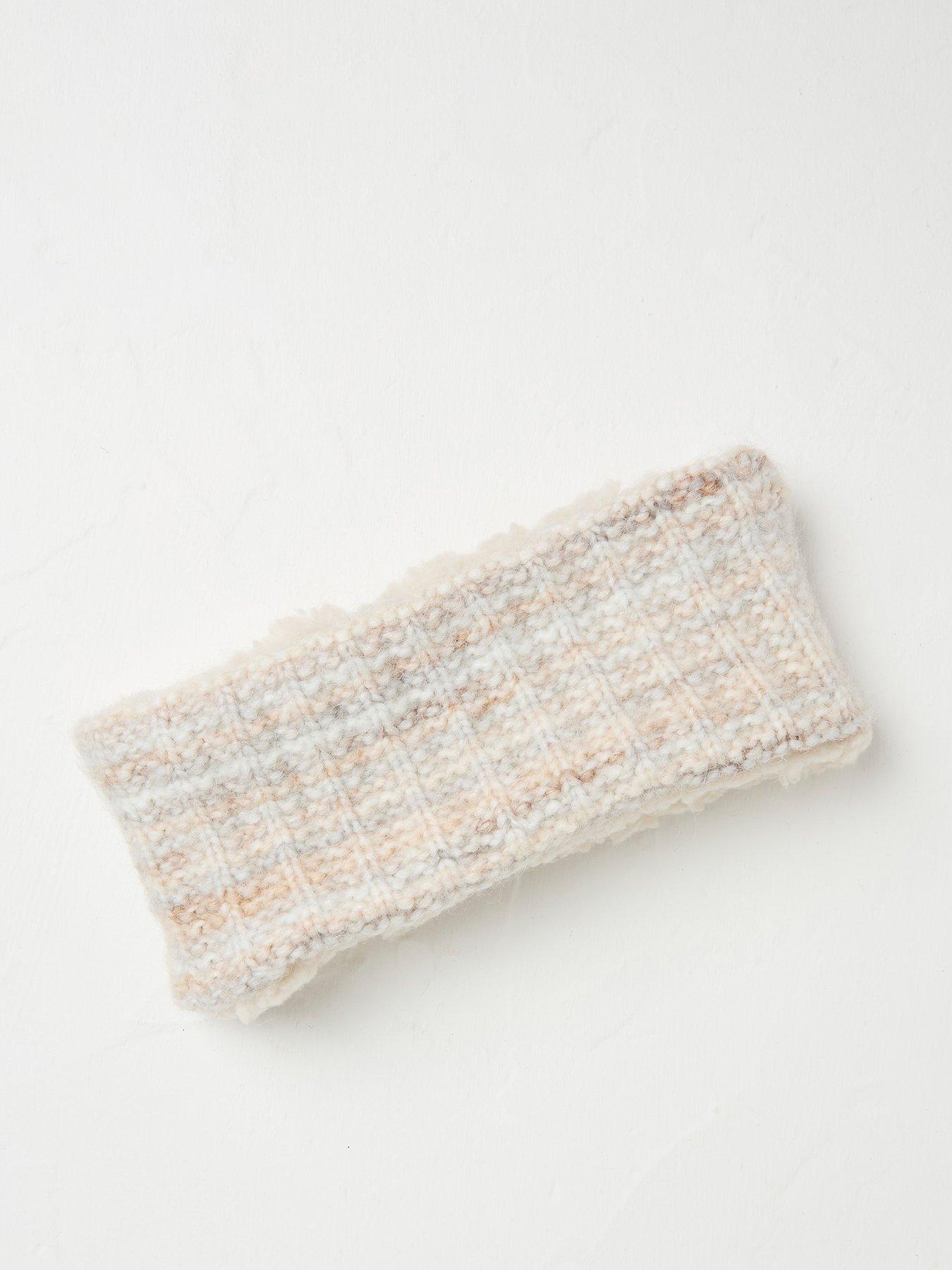 undefined Borg Headband - Cream