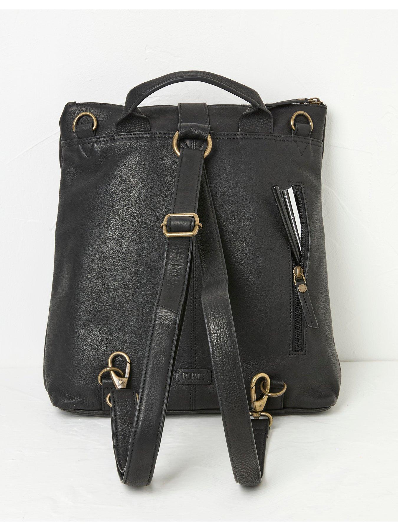 FatFace Ava Multifunctional Rucksack Black Very