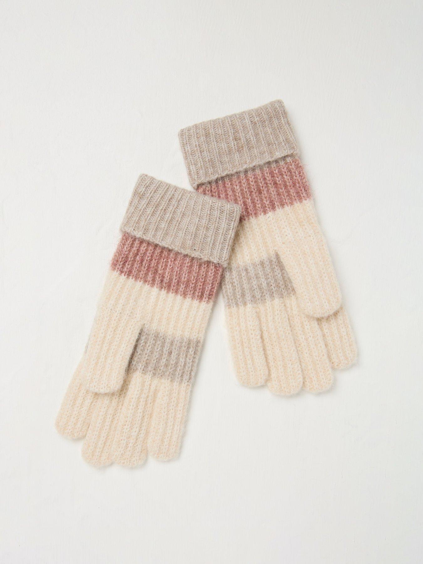 knit gloves fat face mittens