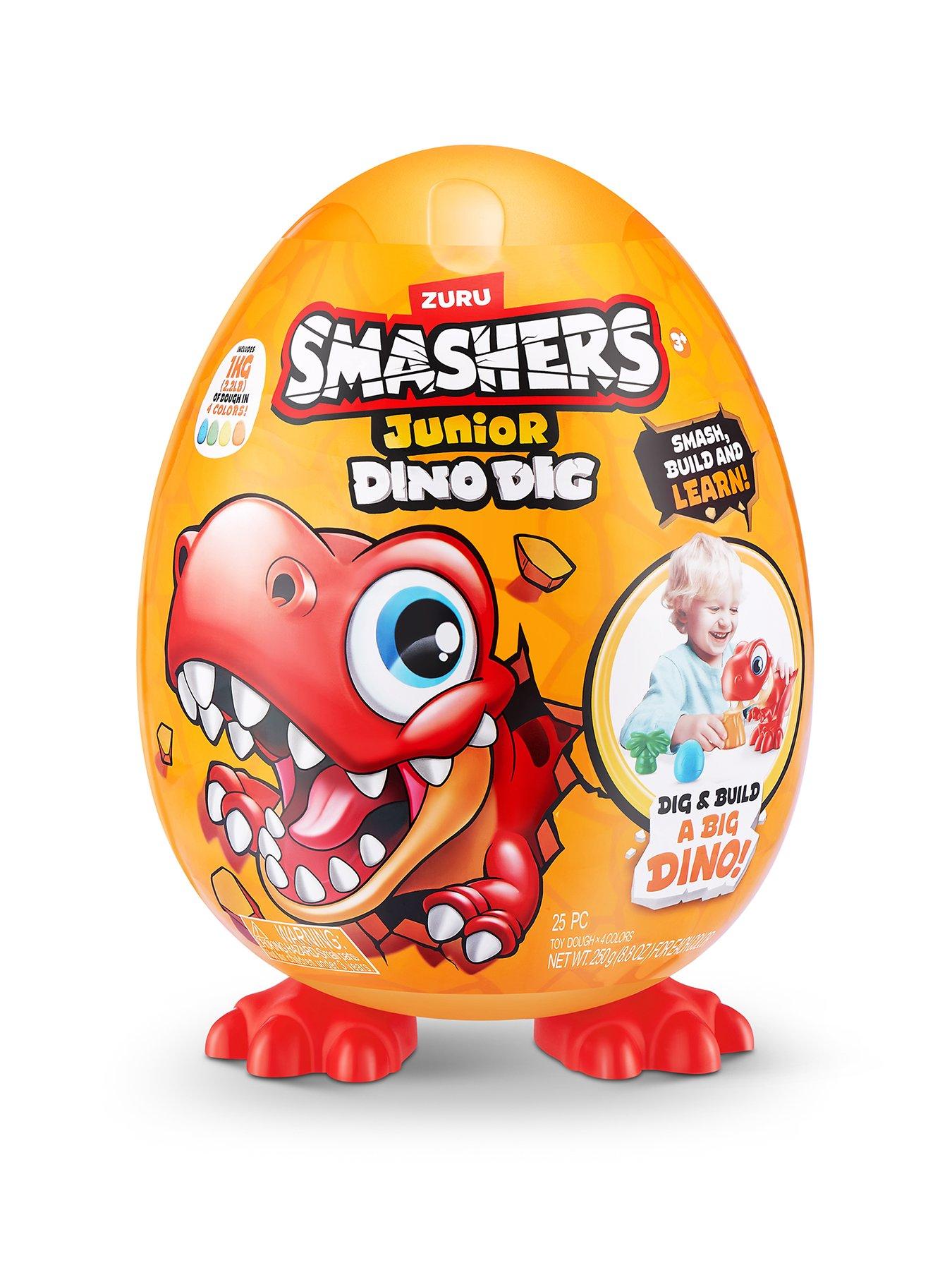 Image 1 of 8 of Zuru Smashers Junior Dino Dig S1 Large Egg Assorted