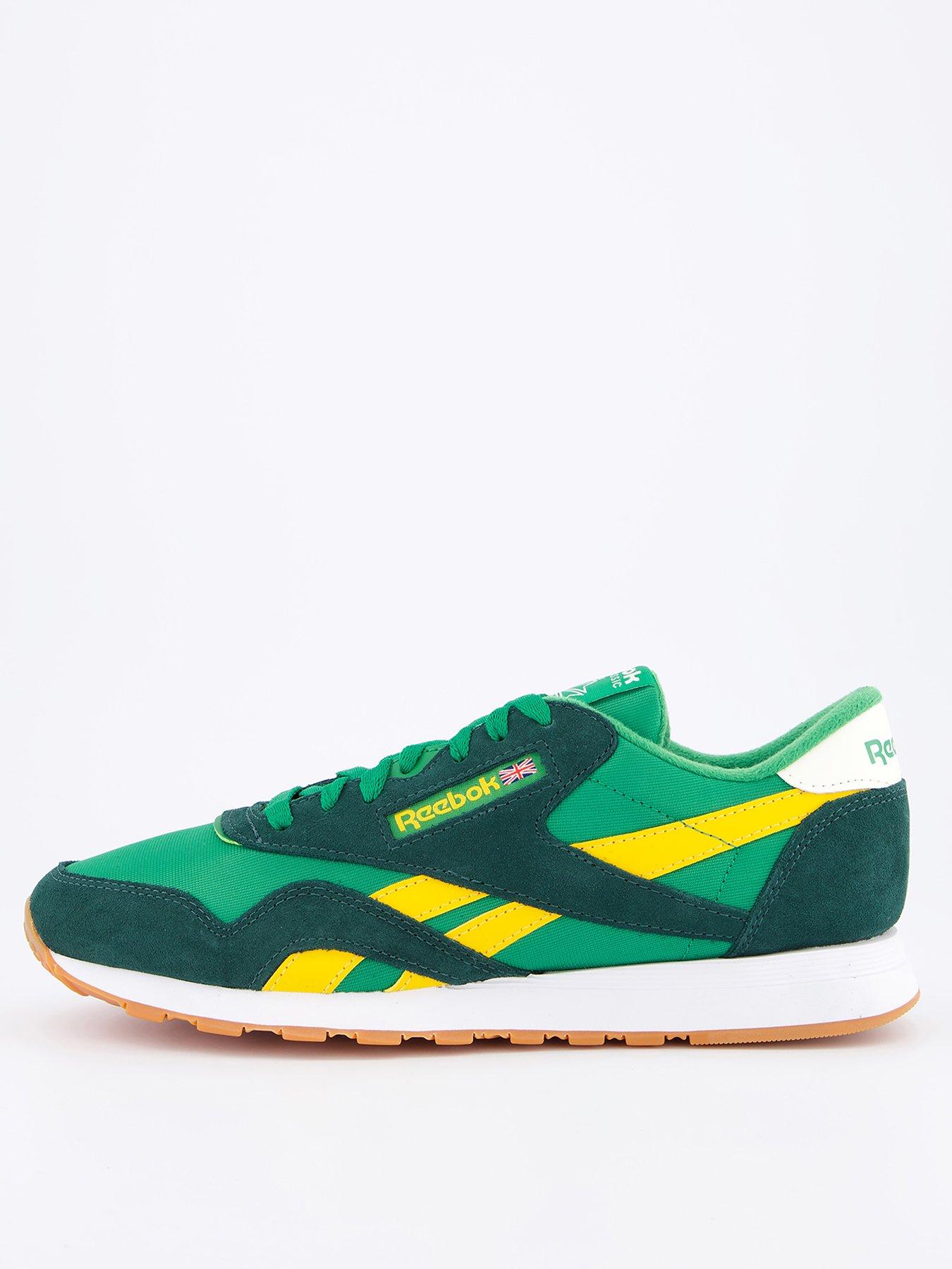 undefined Men's Classic Nylon Trainers - Green