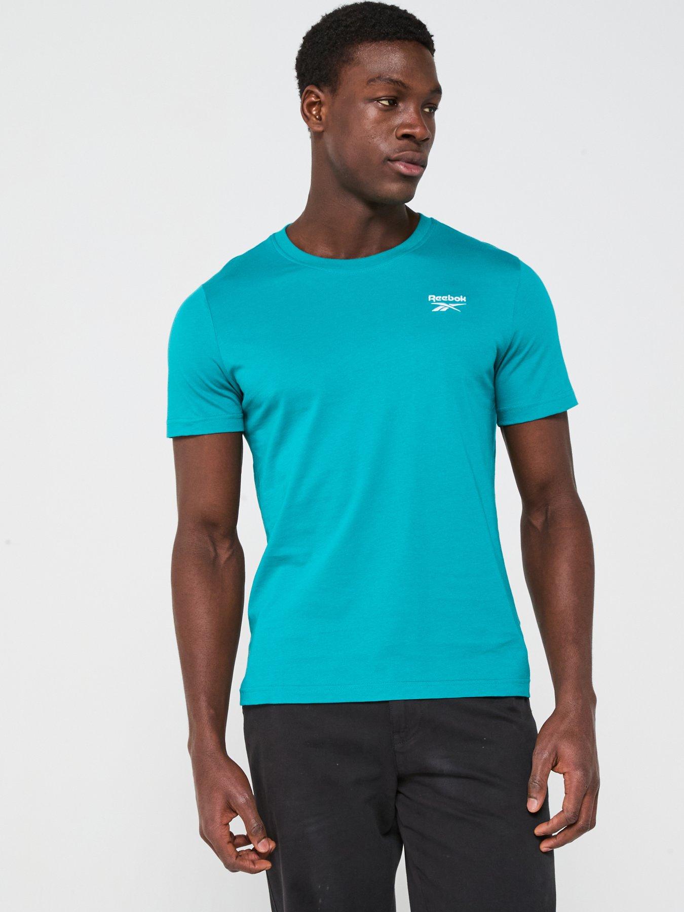 undefined Men's Identity Small Logo Tee - Blue