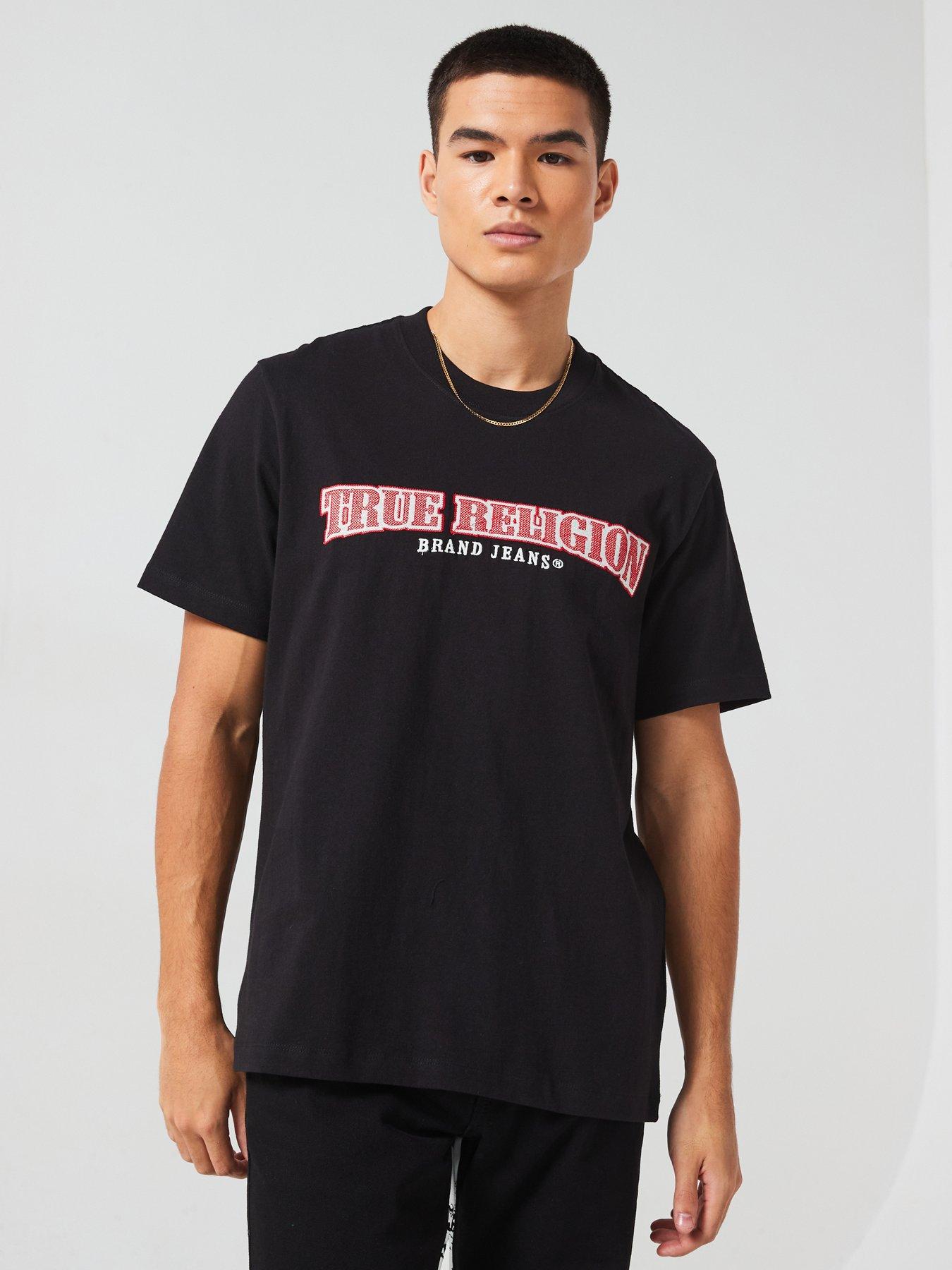 undefined Cross Stitch Arch T-Shirt - Black
